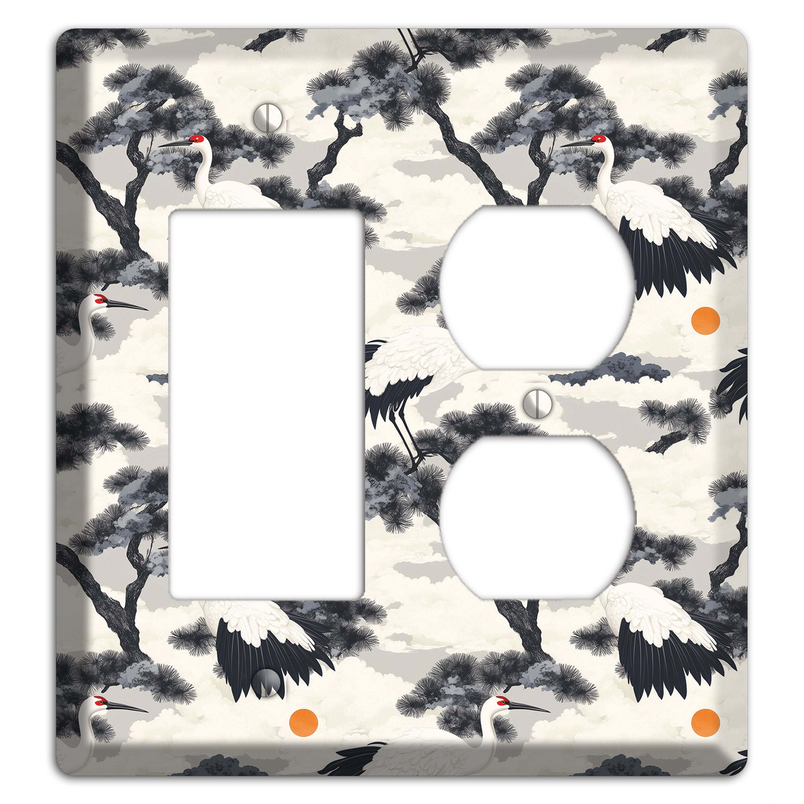 Ink & Ember Pines Rocker / Duplex Wallplate