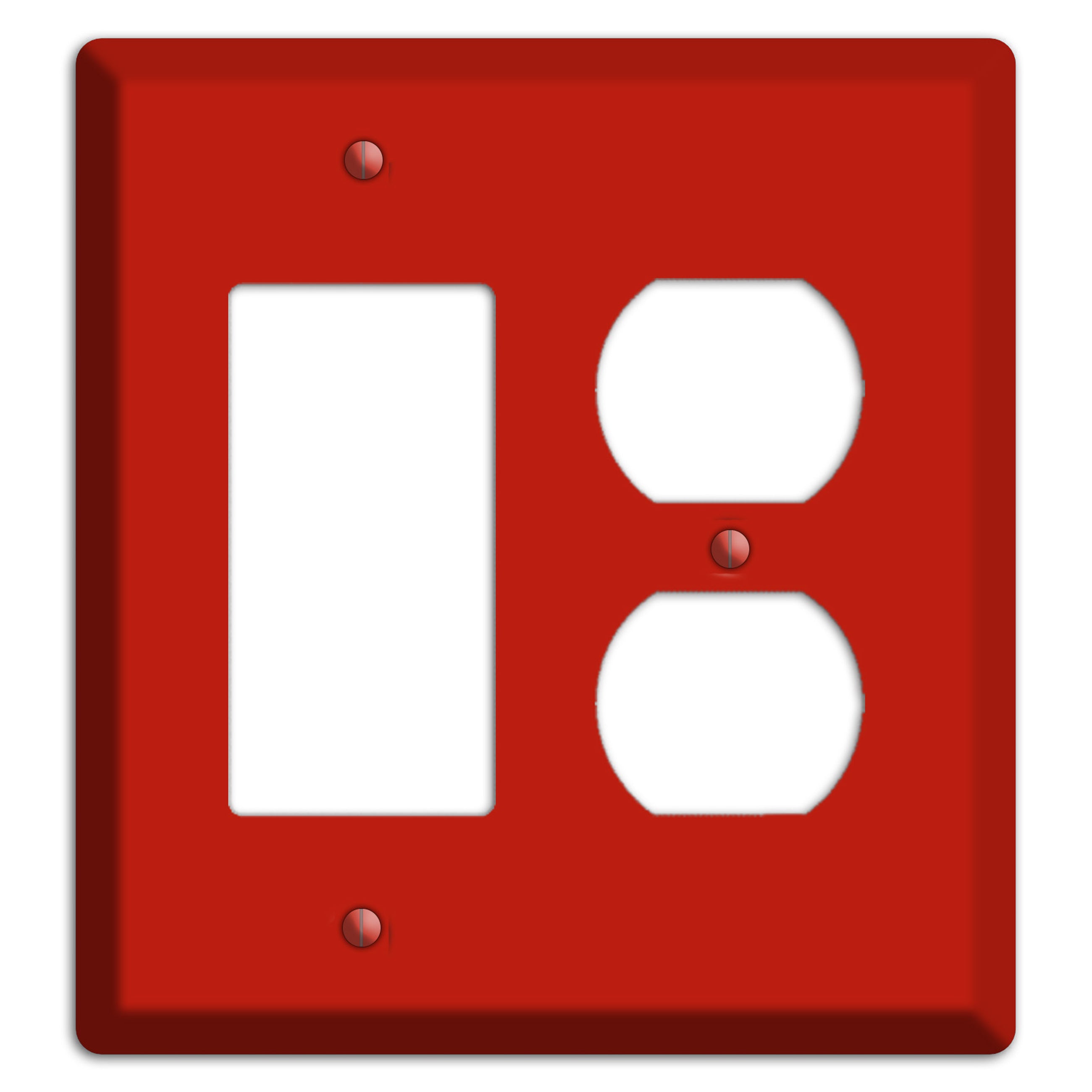 Baxter Simply Red Rocker / Duplex Wallplate