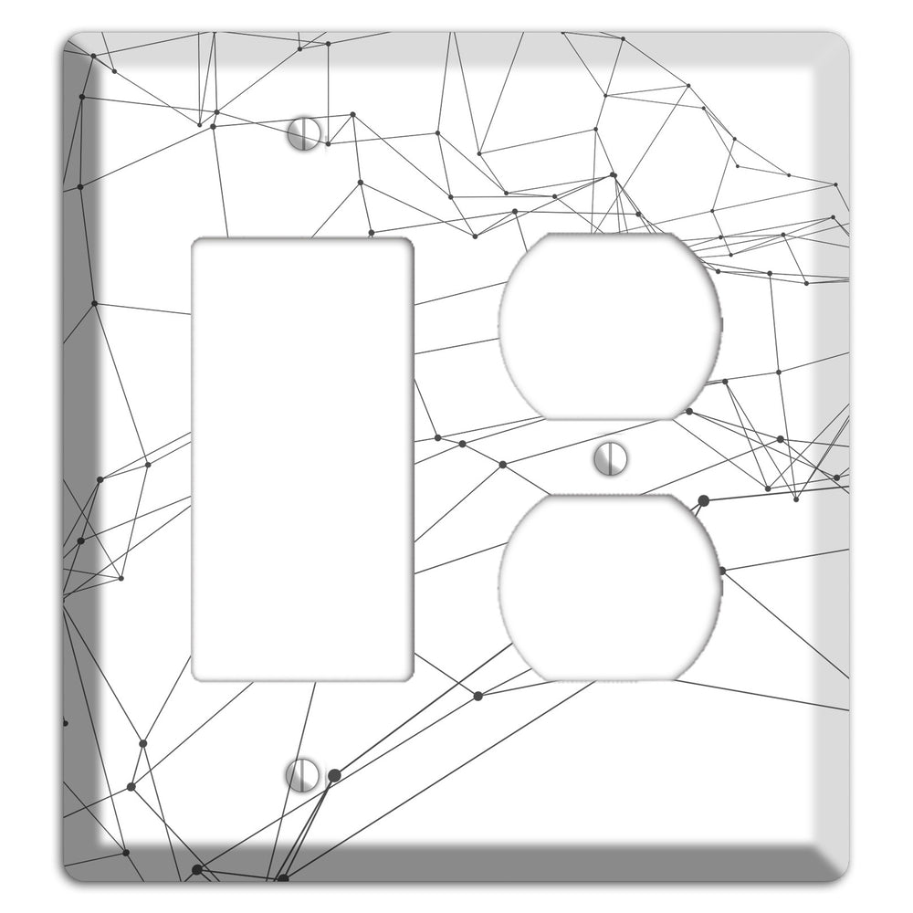 Woven Signal Web Rocker / Duplex Wallplate