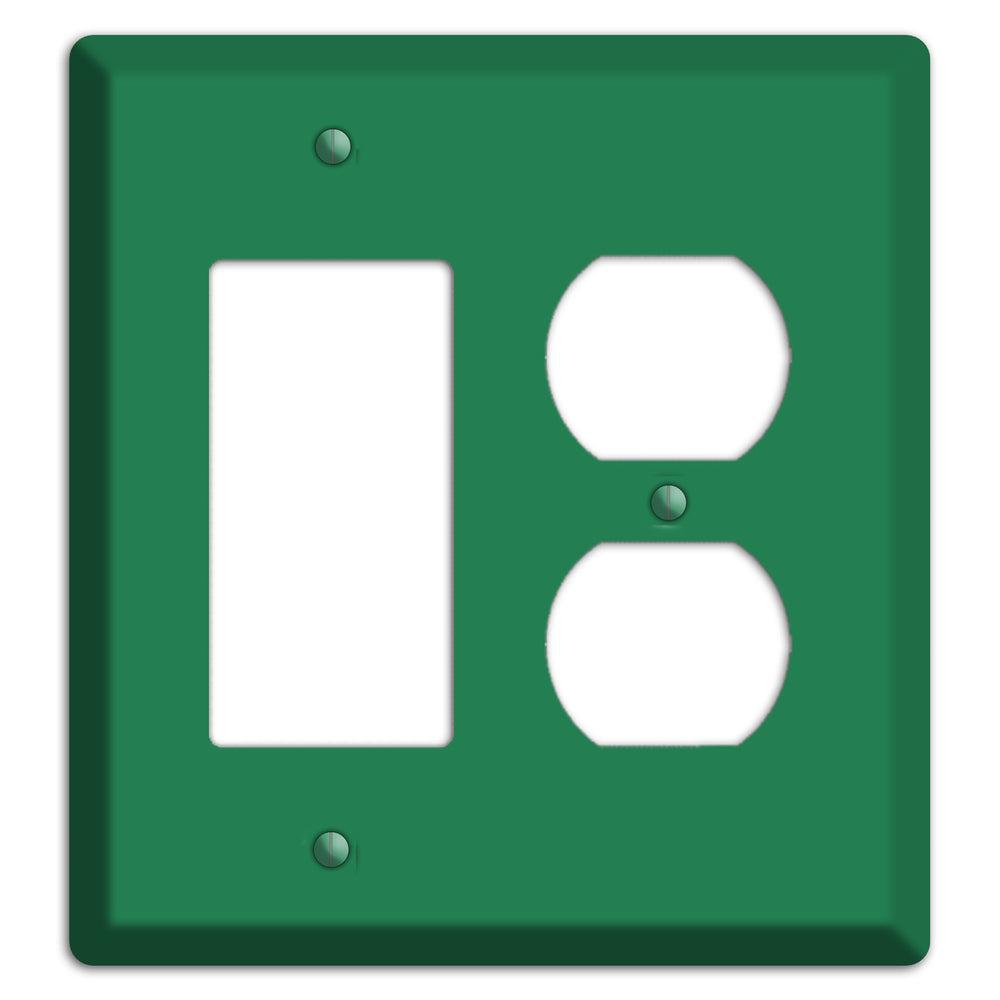 Baxter Simply Green Rocker / Duplex Wallplate