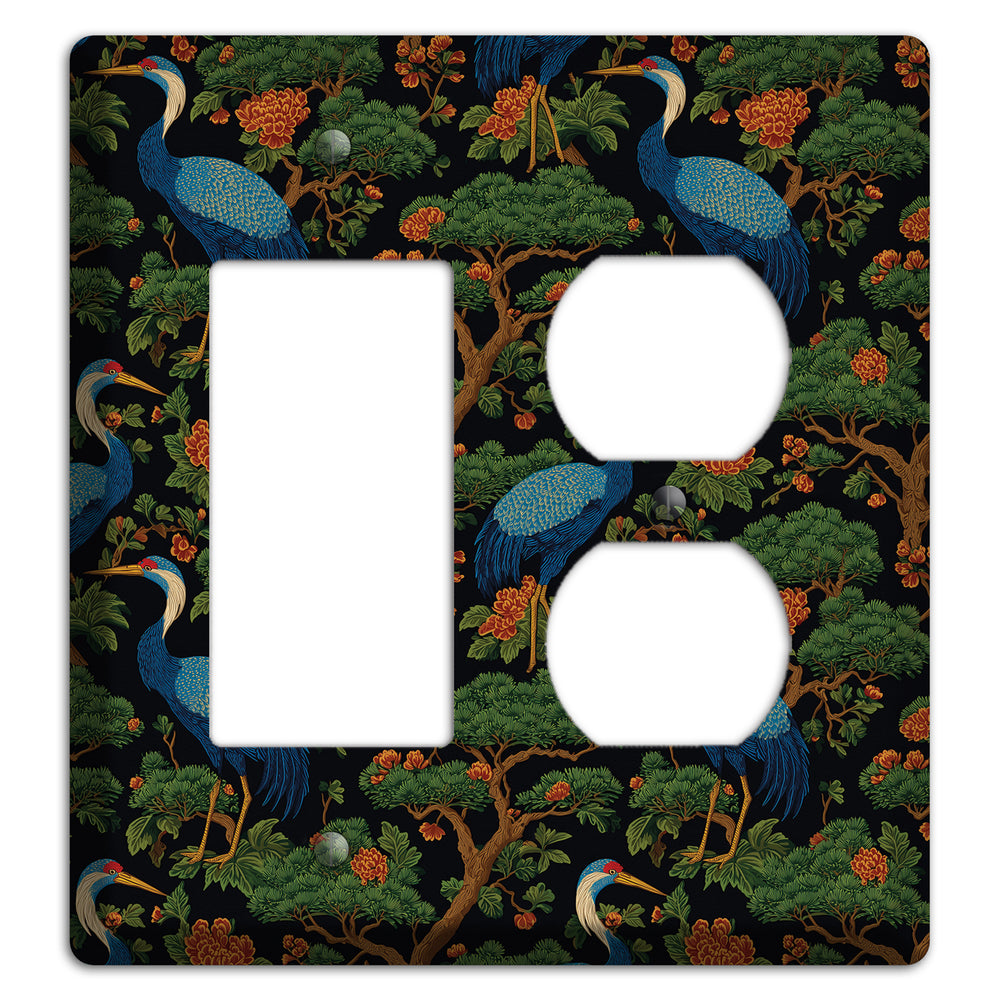 Cobalt Pine Vigil Rocker / Duplex Wallplate