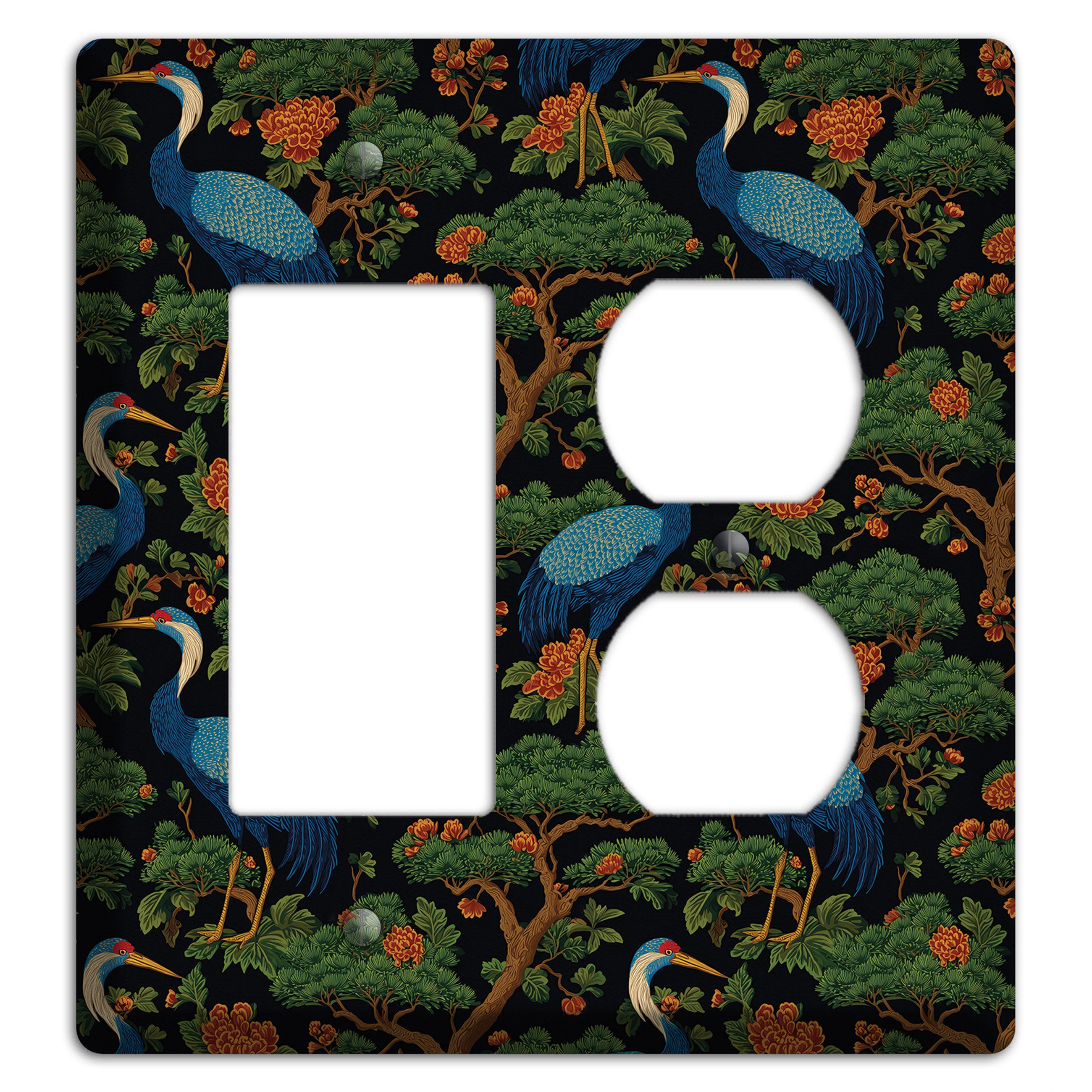Cobalt Pine Vigil Rocker / Duplex Wallplate