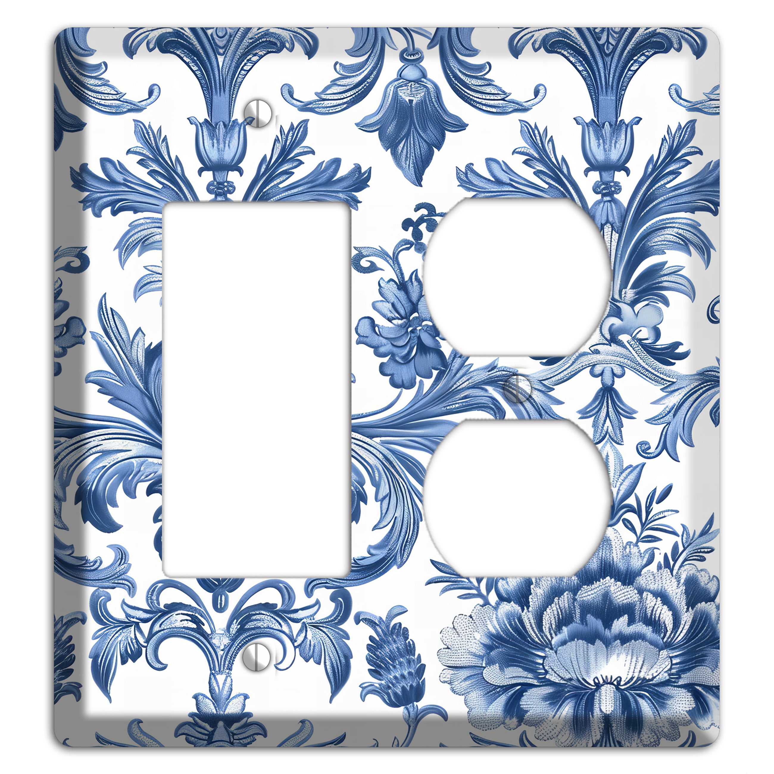 Porcelain Garden Reverie Rocker / Duplex Wallplate