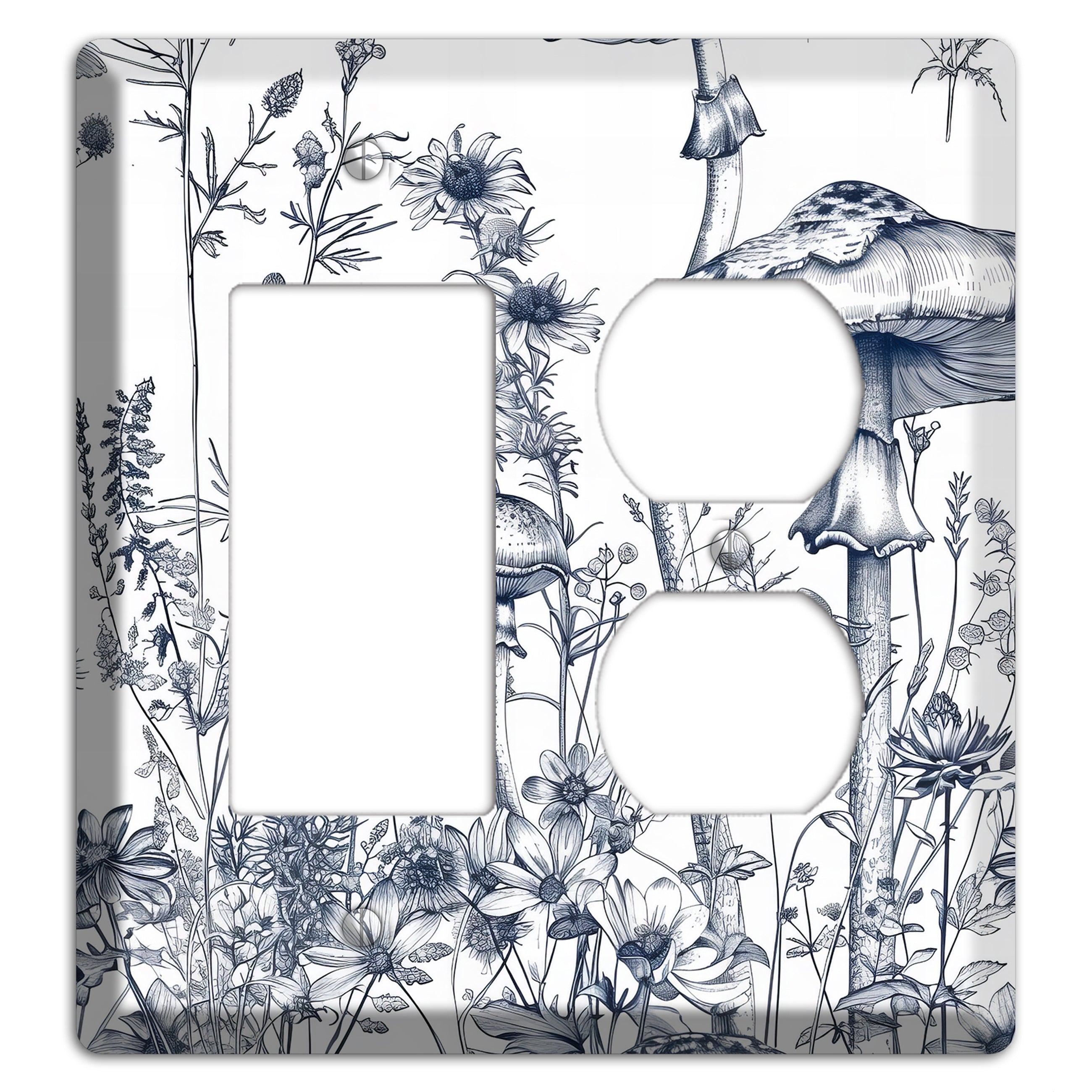Forager's Meadow Spell Rocker / Duplex Wallplate