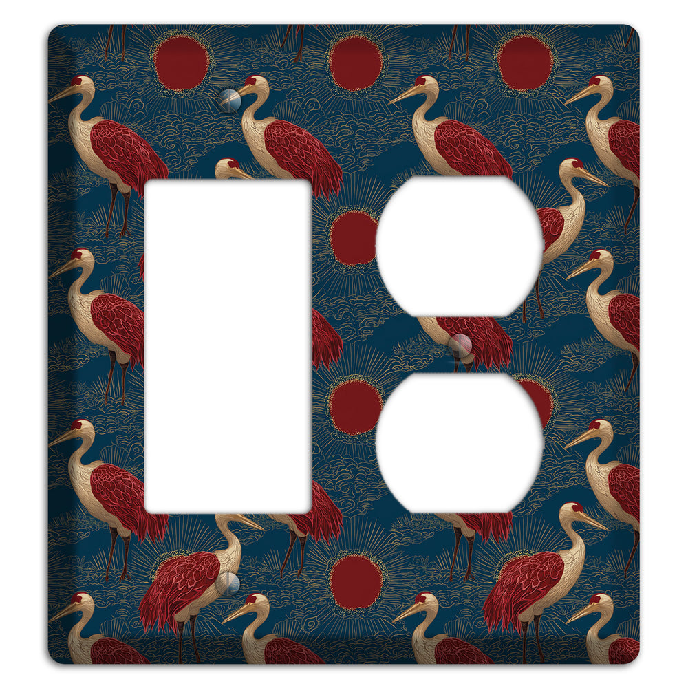 Indigo Sun Vigil Rocker / Duplex Wallplate