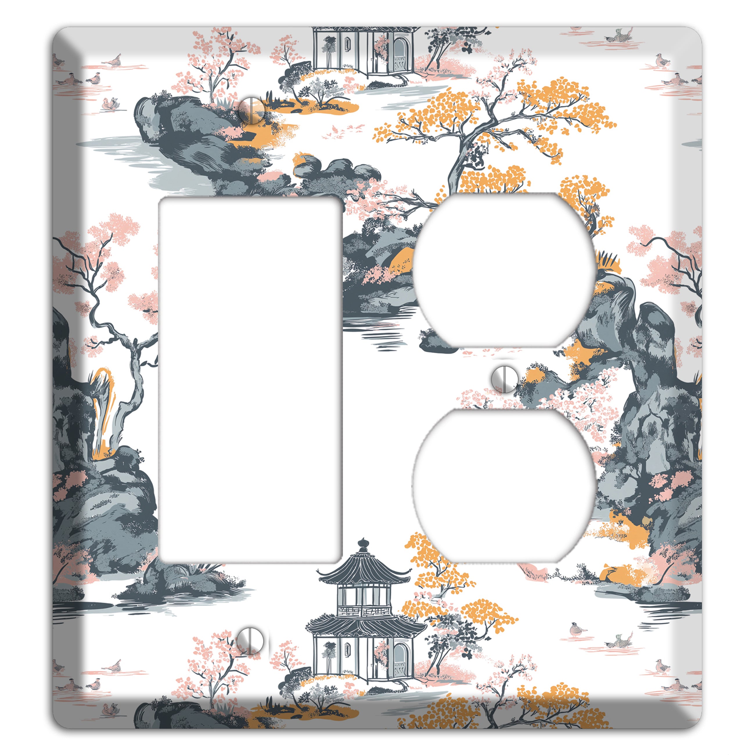 Stone Garden Reverie Rocker / Duplex Wallplate