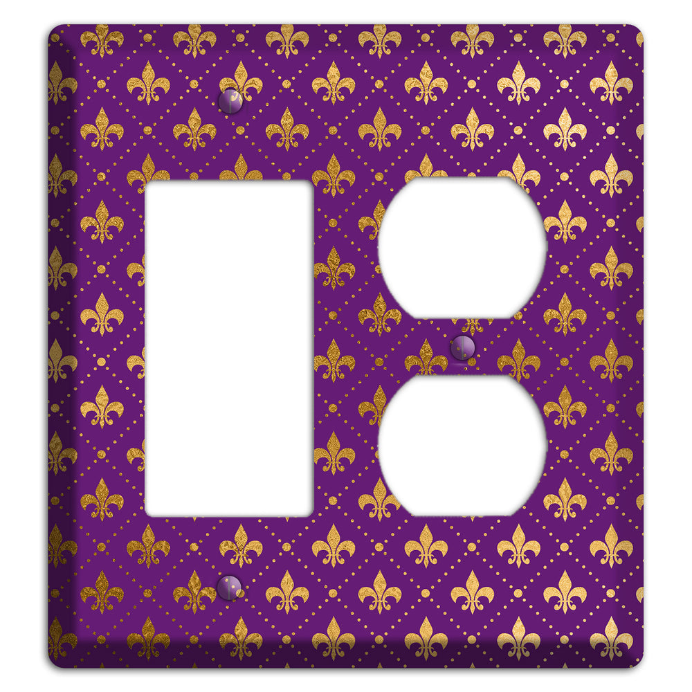 Velvet Crown Rocker / Duplex Wallplate