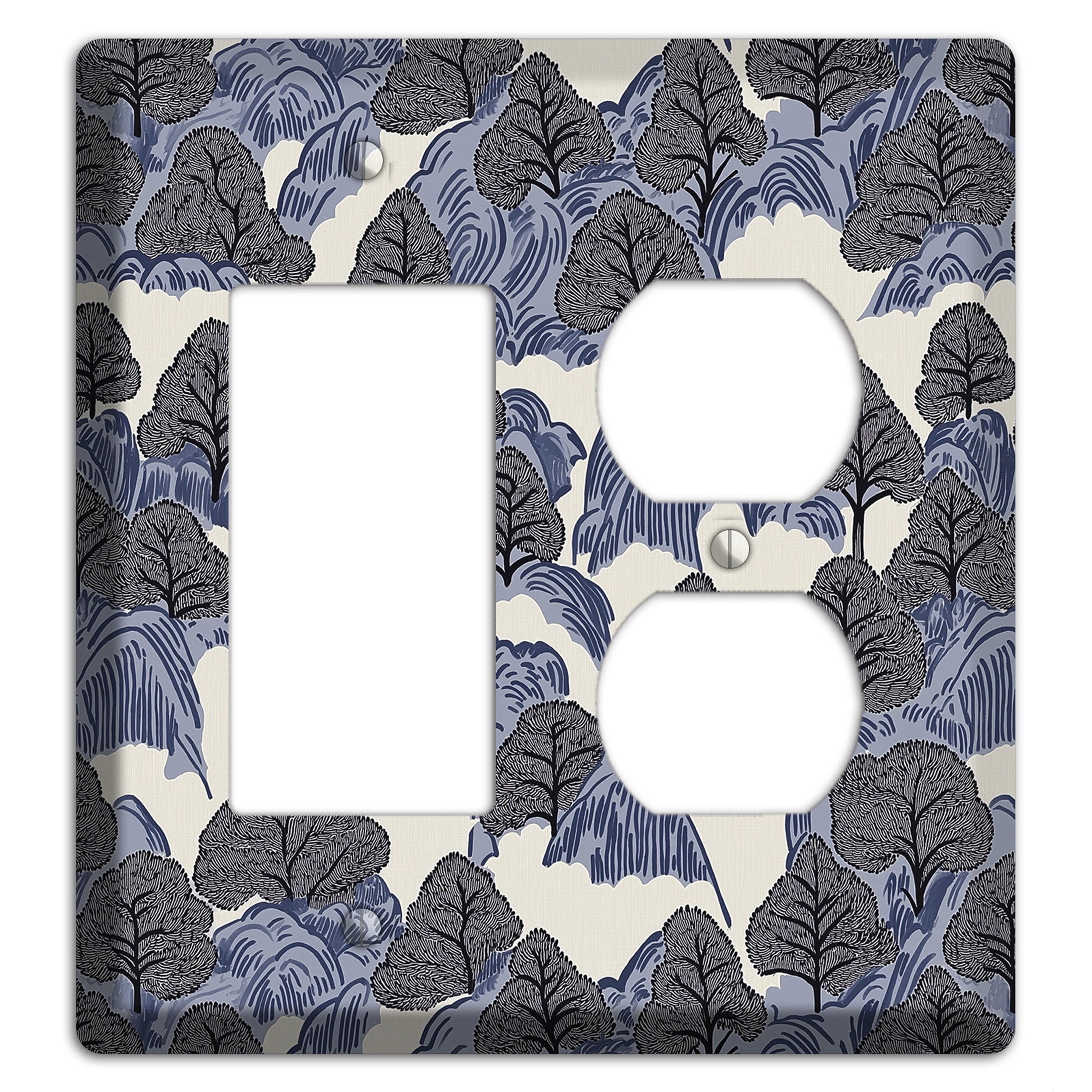 Thousand Pines Rocker / Duplex Wallplate