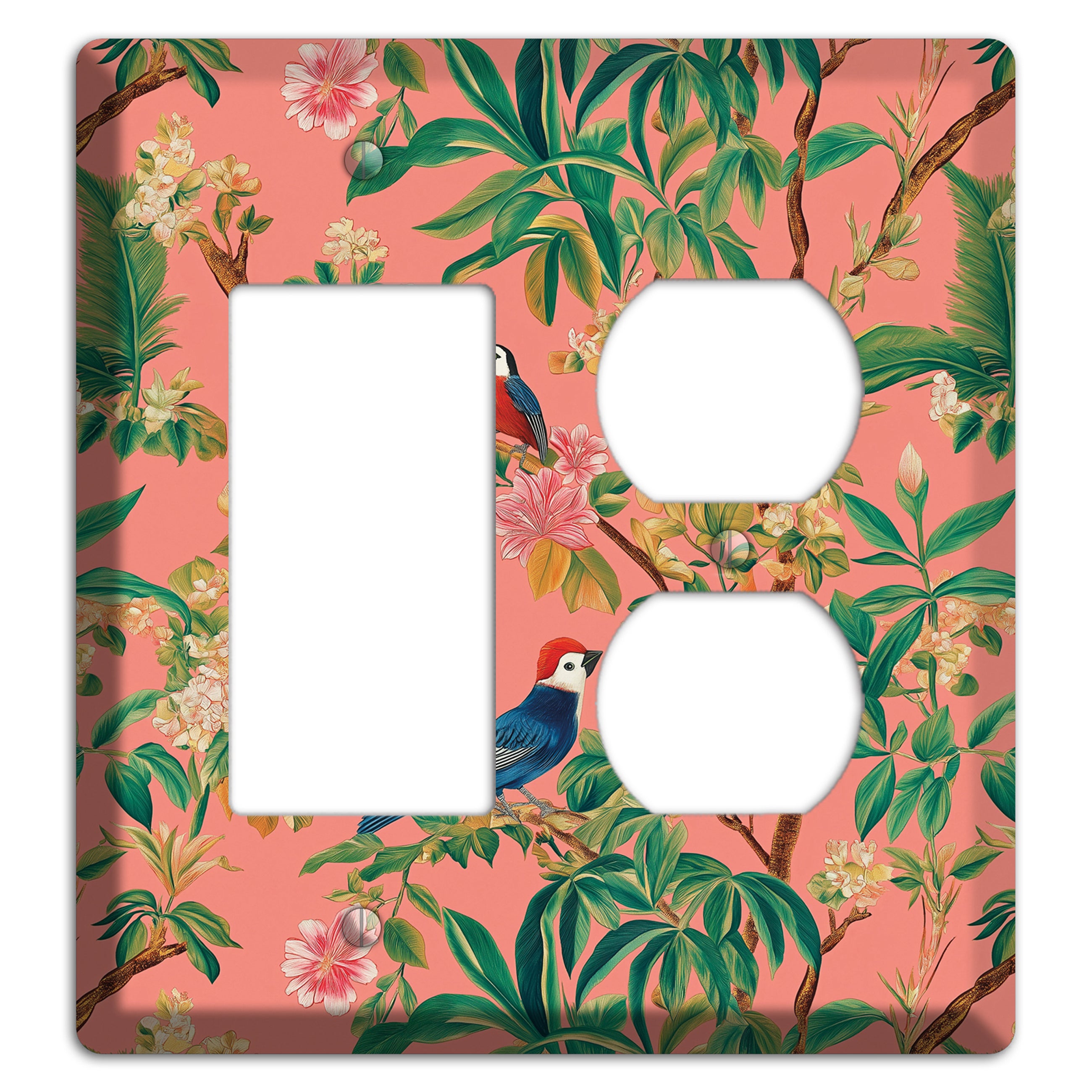 Coral Garden Reverie Rocker / Duplex Wallplate
