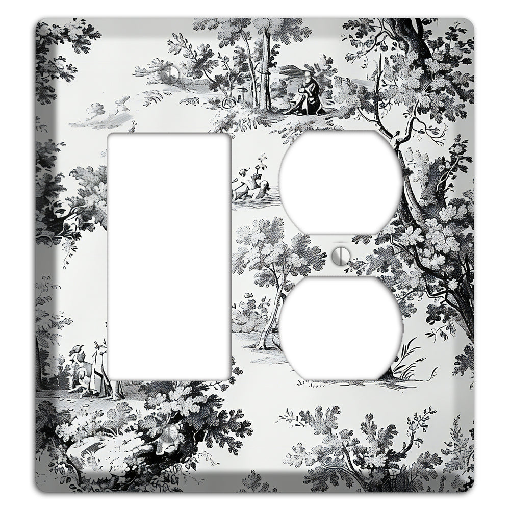 Pastoral Whisper Rocker / Duplex Wallplate