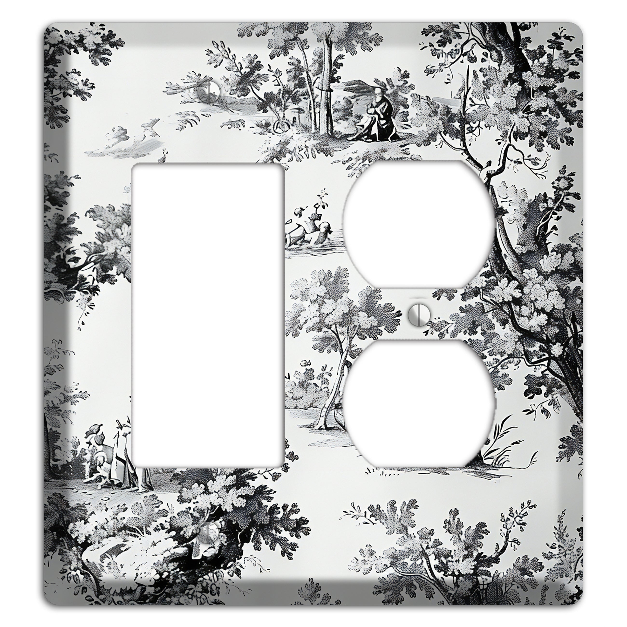 Pastoral Whisper Rocker / Duplex Wallplate