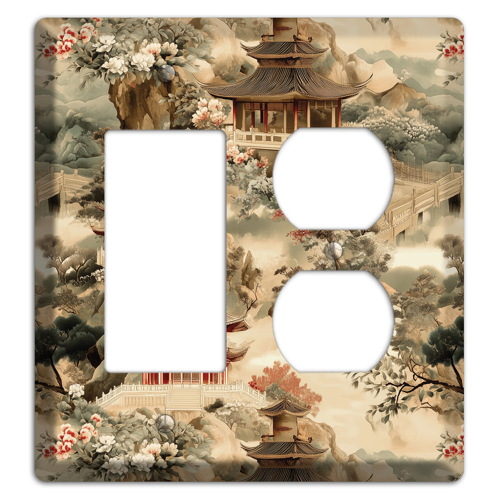 Jade Mountain Reverie Rocker / Duplex Wallplate