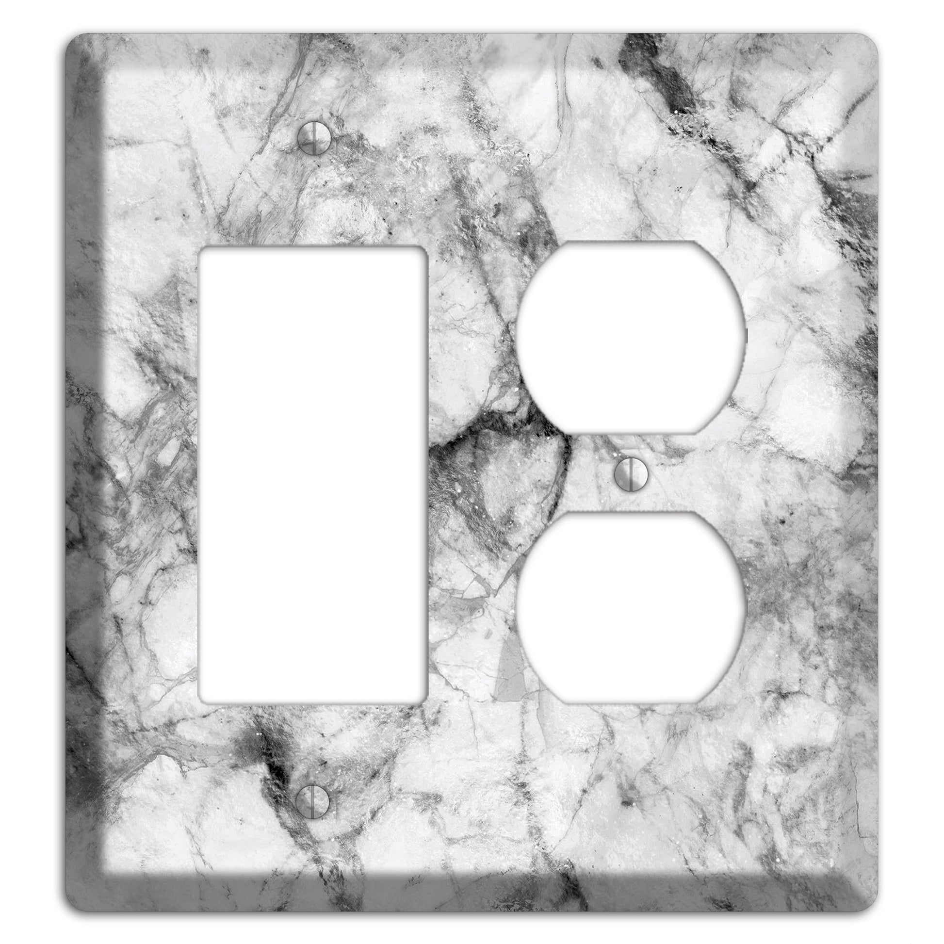 Alto Marble Rocker / Duplex Wallplate