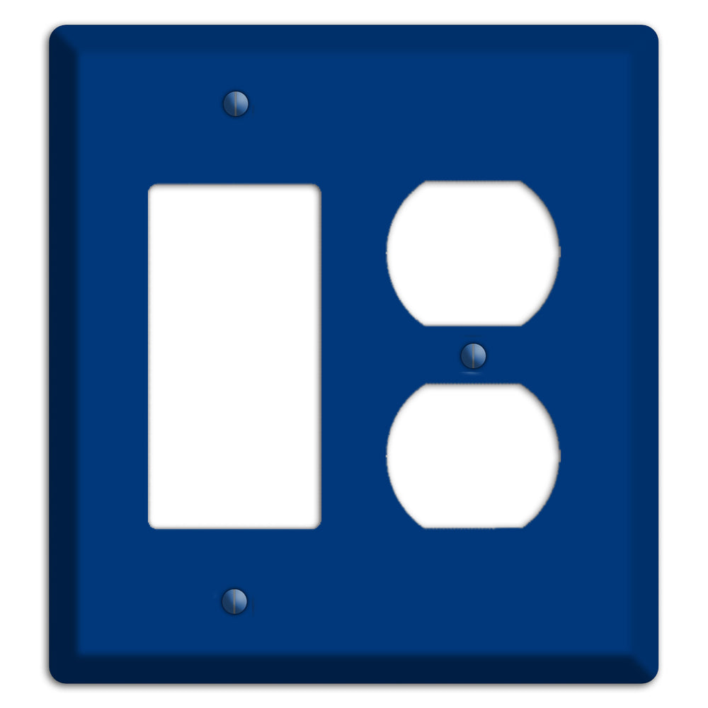 Baxter Simply Blue Rocker / Duplex Wallplate