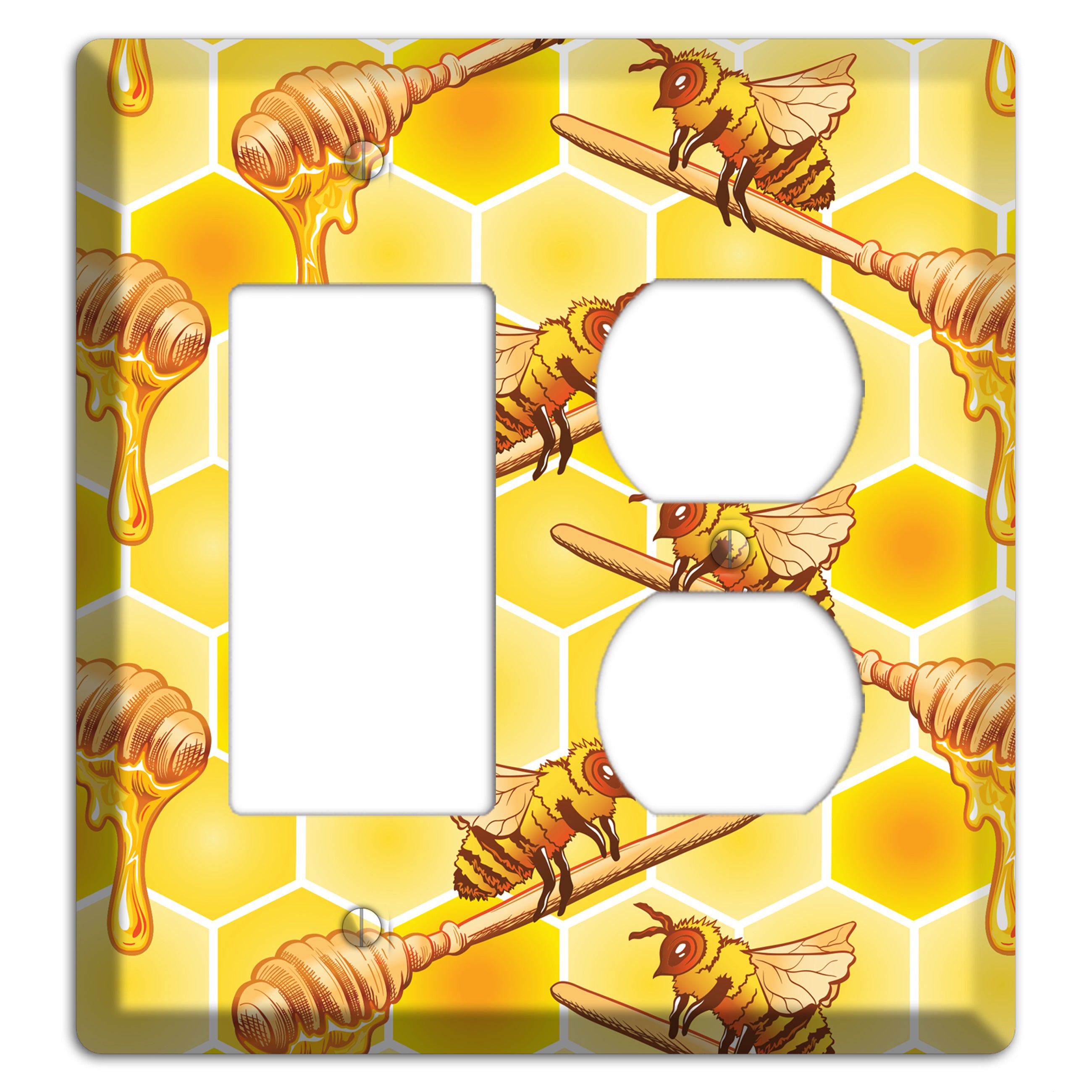 Honeyed Vigil Rocker / Duplex Wallplate