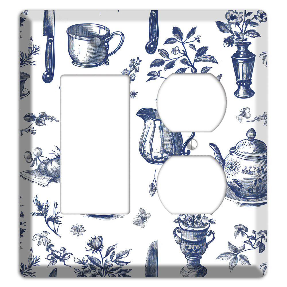 Pantry & Petals Rocker / Duplex Wallplate