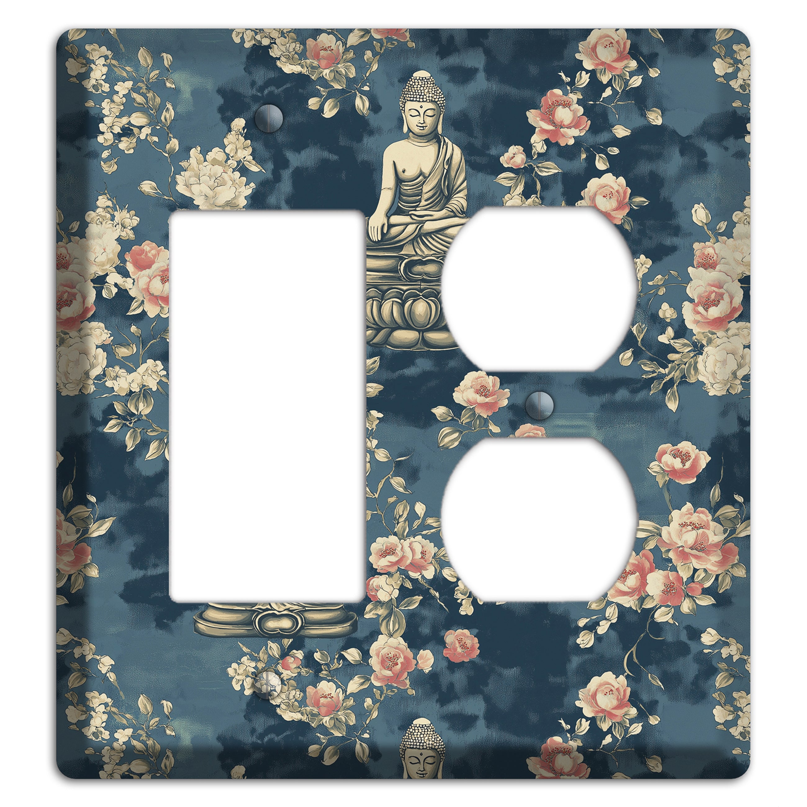 Lotus & Bloom Rocker / Duplex Wallplate