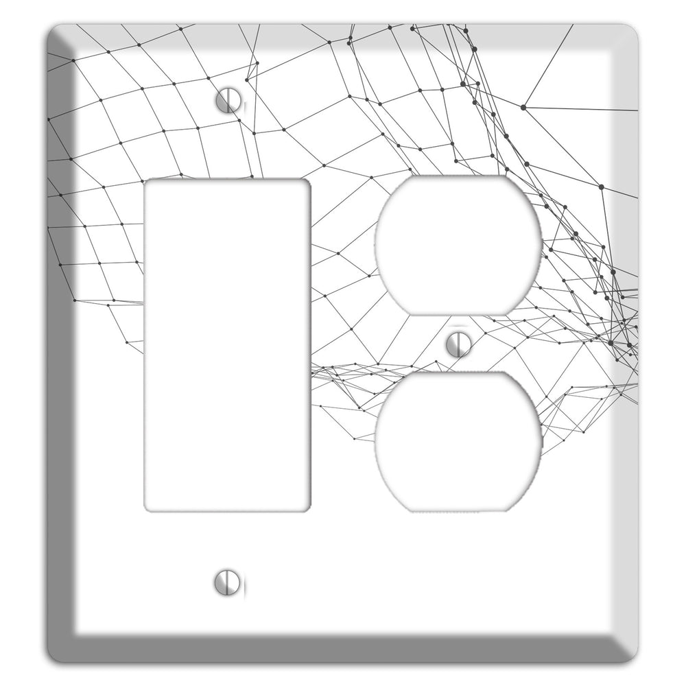 Collapse Into Signal Rocker / Duplex Wallplate