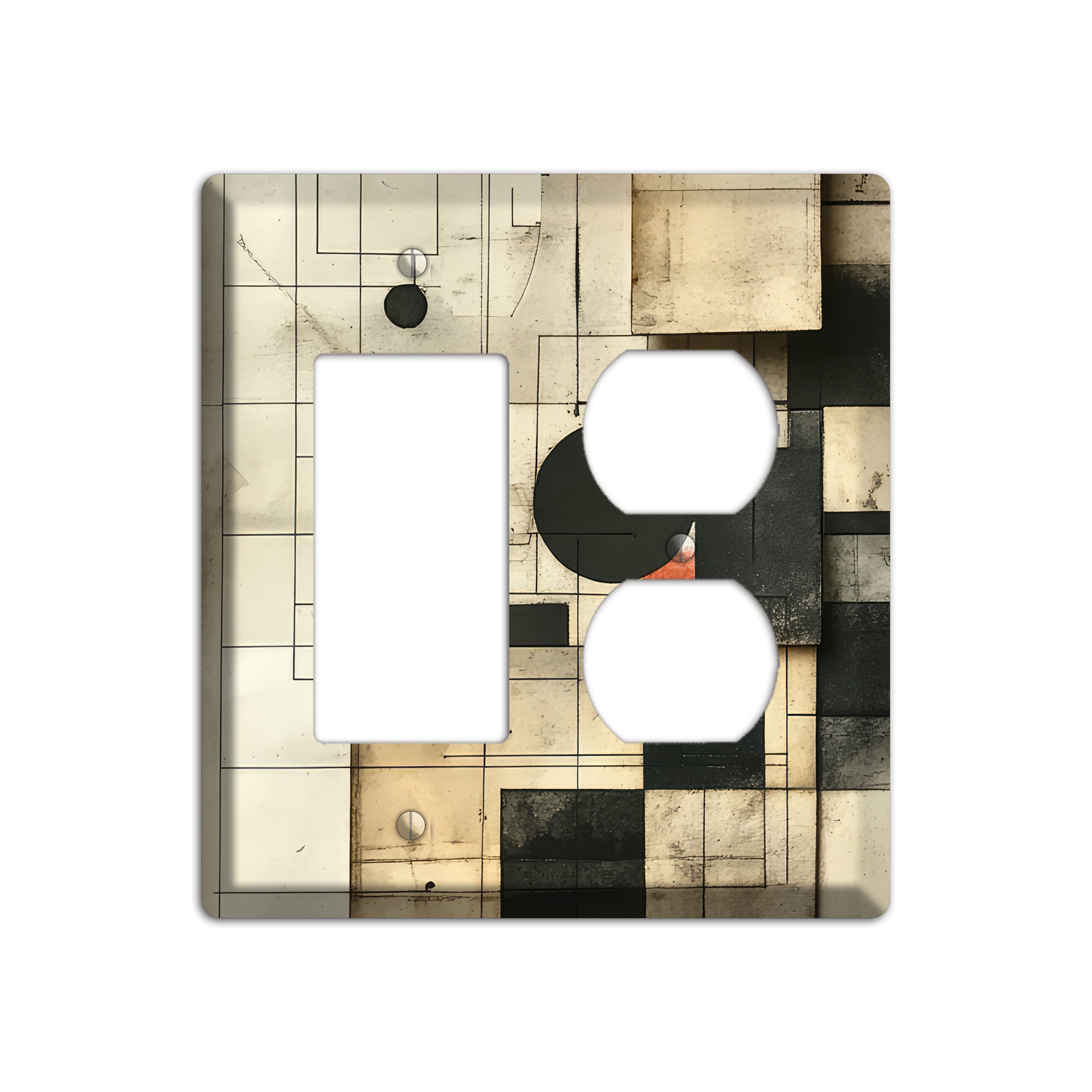 Drafting Room Séance Rocker / Duplex Wallplate