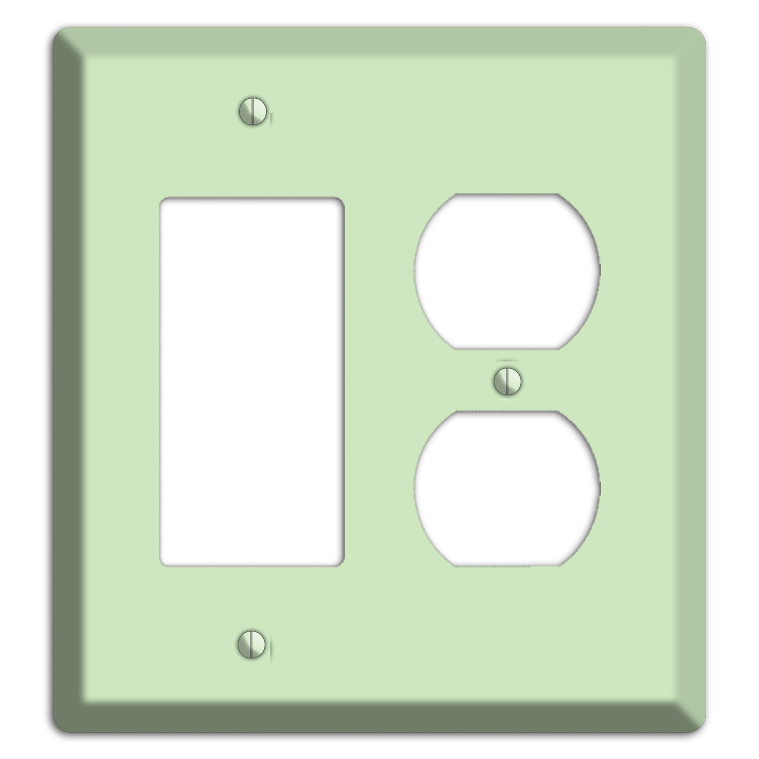 Baxter Mint Rocker / Duplex Wallplate