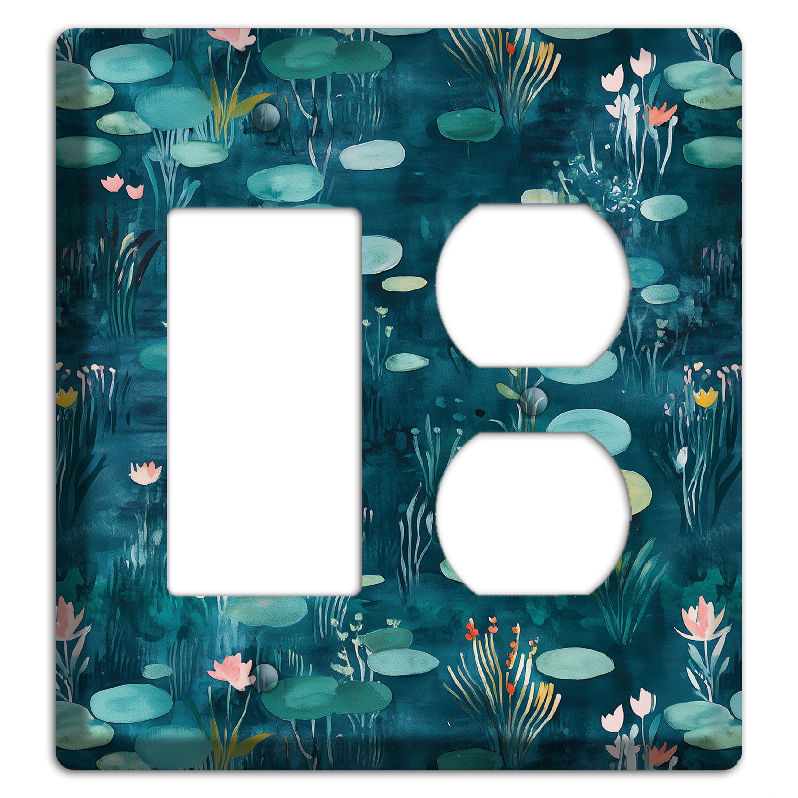 Lily Pond Reverie Rocker / Duplex Wallplate