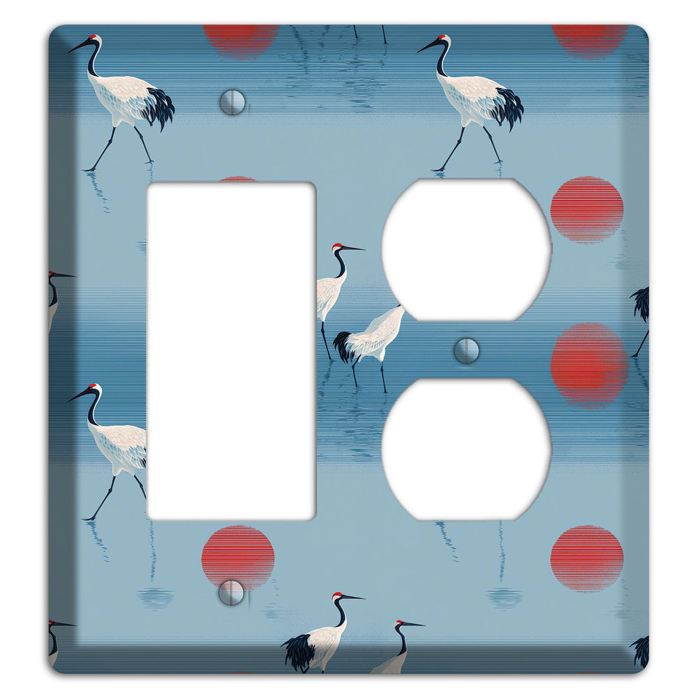 Scarlet Sun Shallows Rocker / Duplex Wallplate