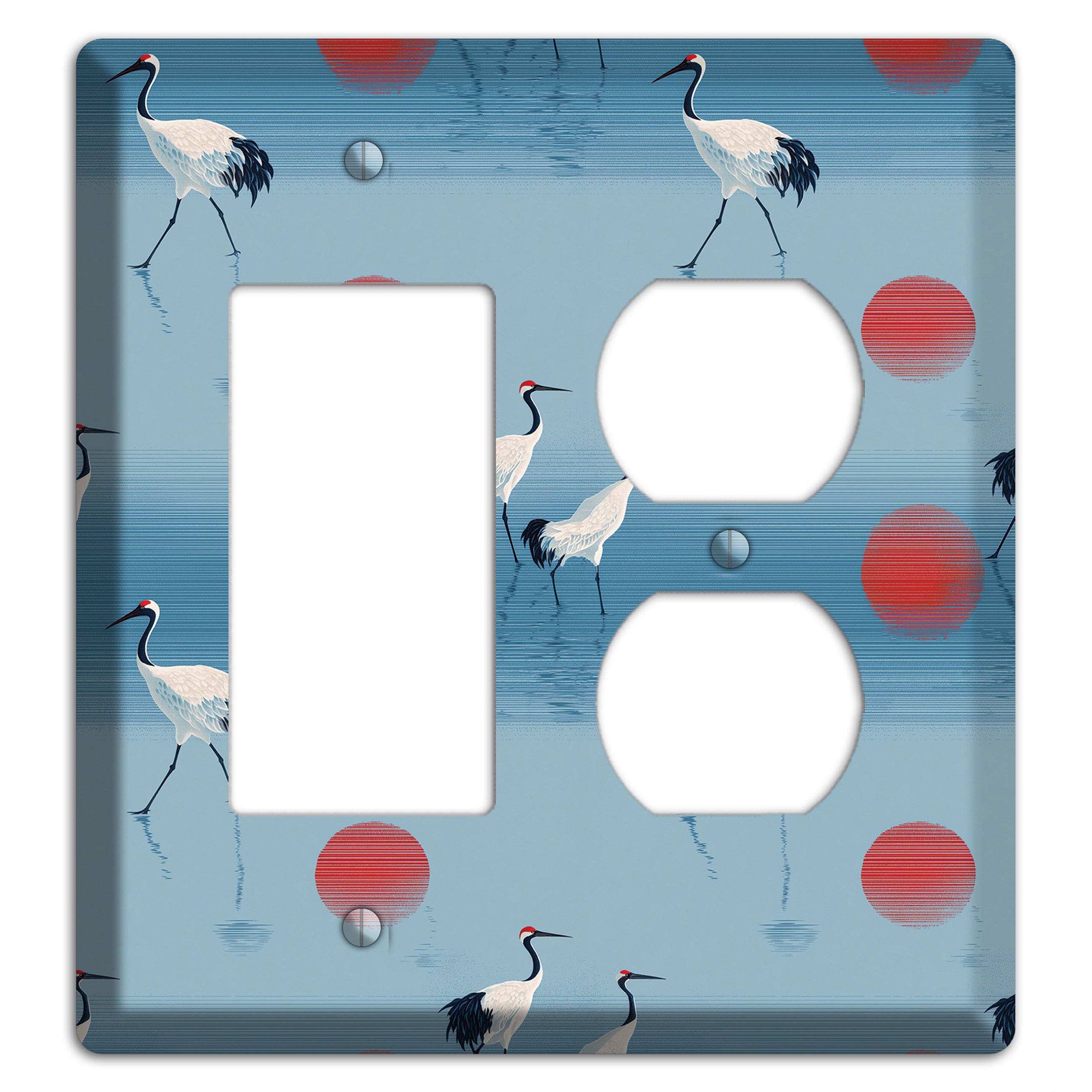 Scarlet Sun Shallows Rocker / Duplex Wallplate