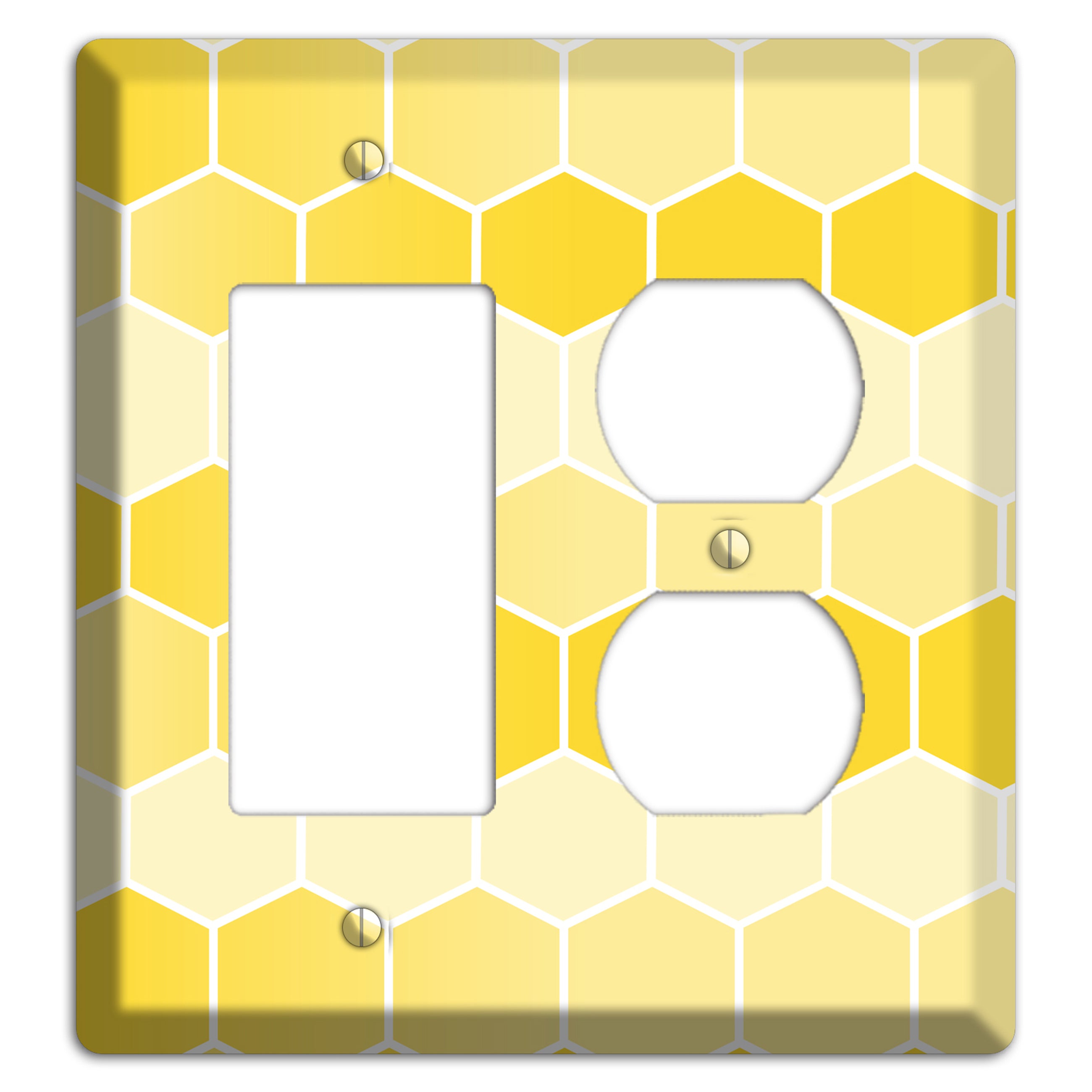 Golden Comb Drift Rocker / Duplex Wallplate