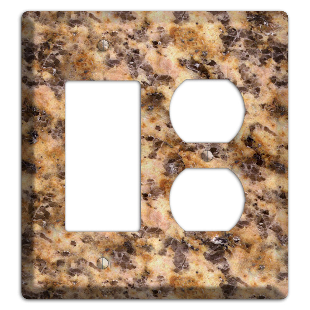 Lapidus Granite Rocker / Duplex Wallplate