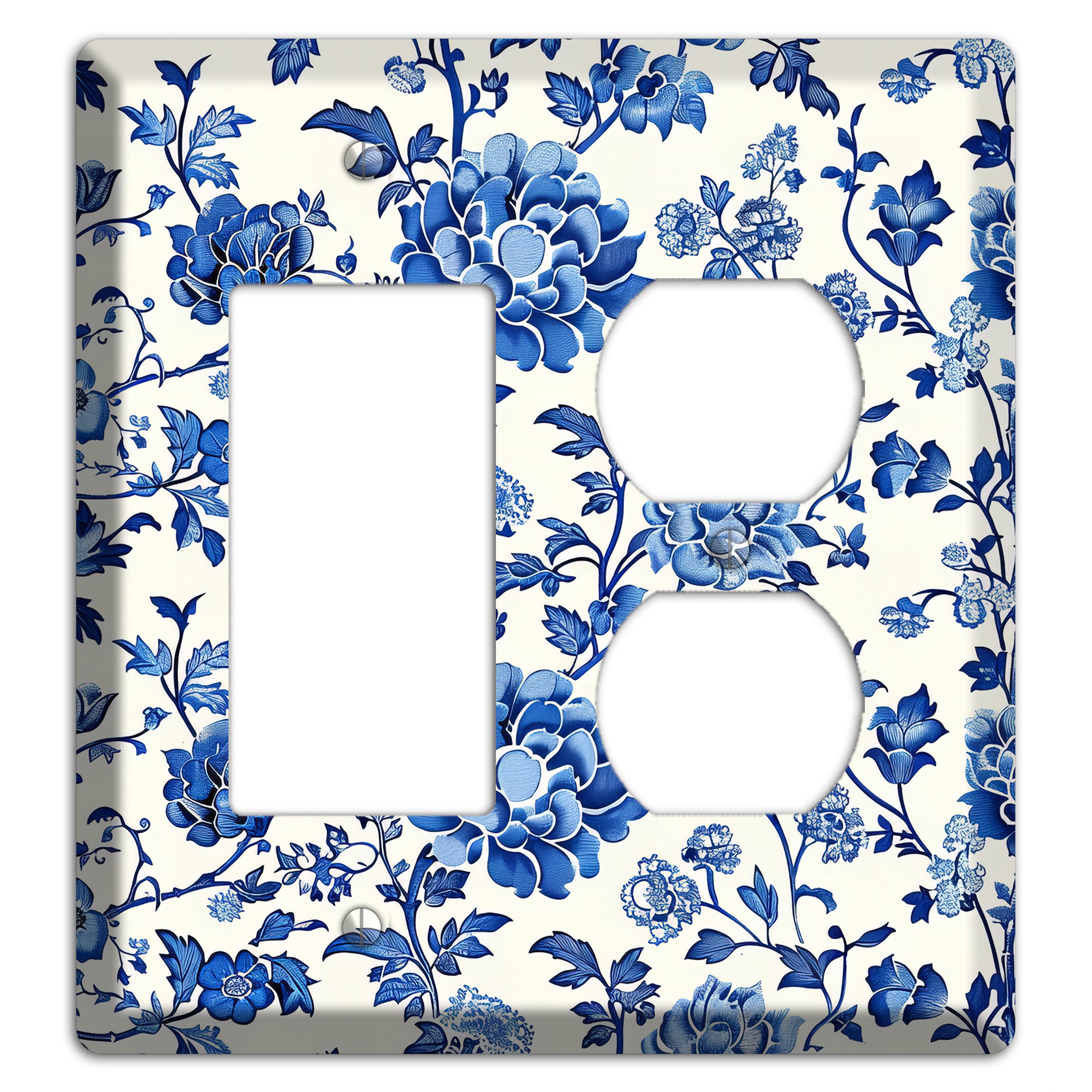 Porcelain Garden Reverie Rocker / Duplex Wallplate