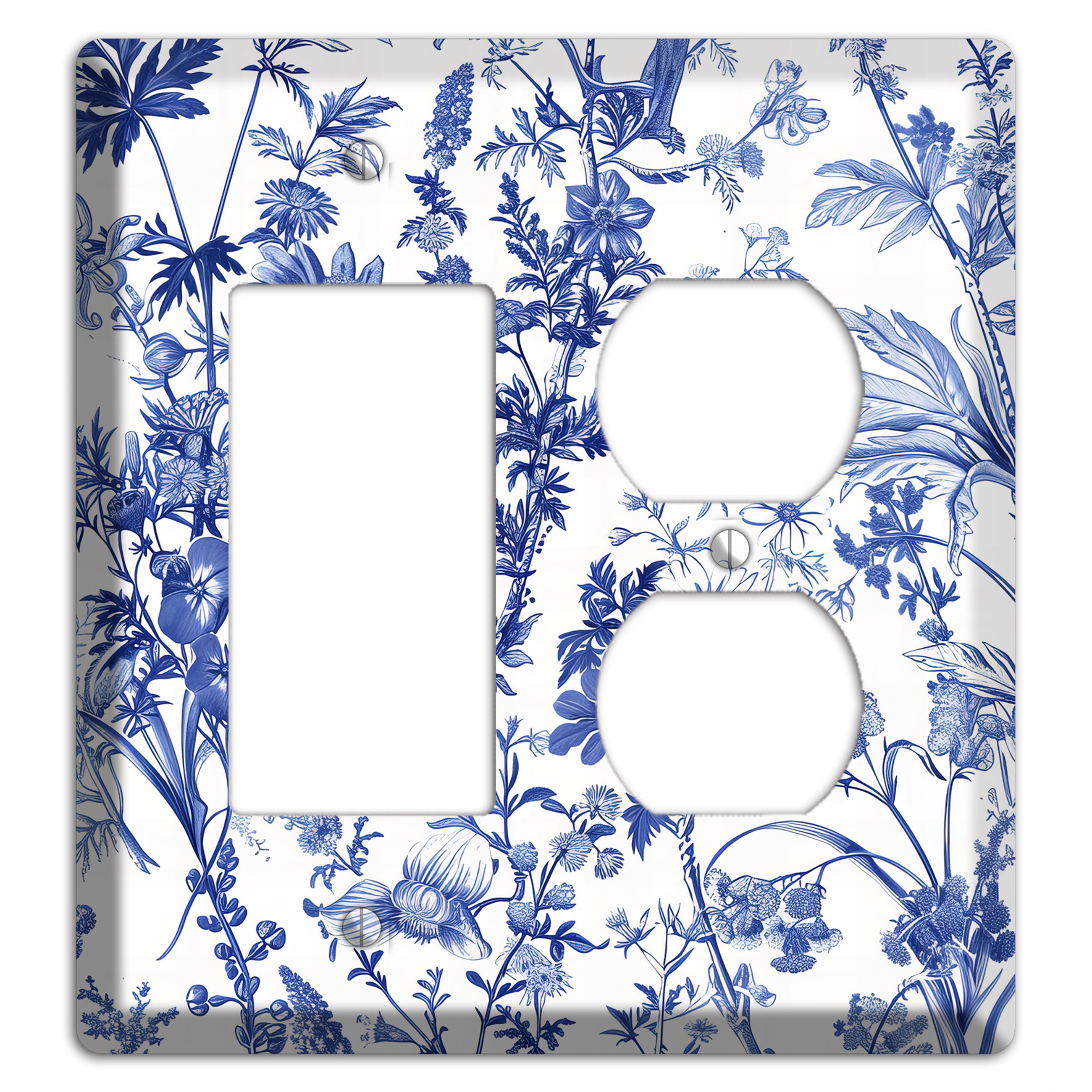 Wildflower Ink Study Rocker / Duplex Wallplate