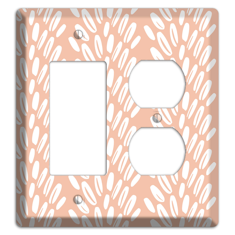 Harvest Plume Rise Rocker / Duplex Wallplate