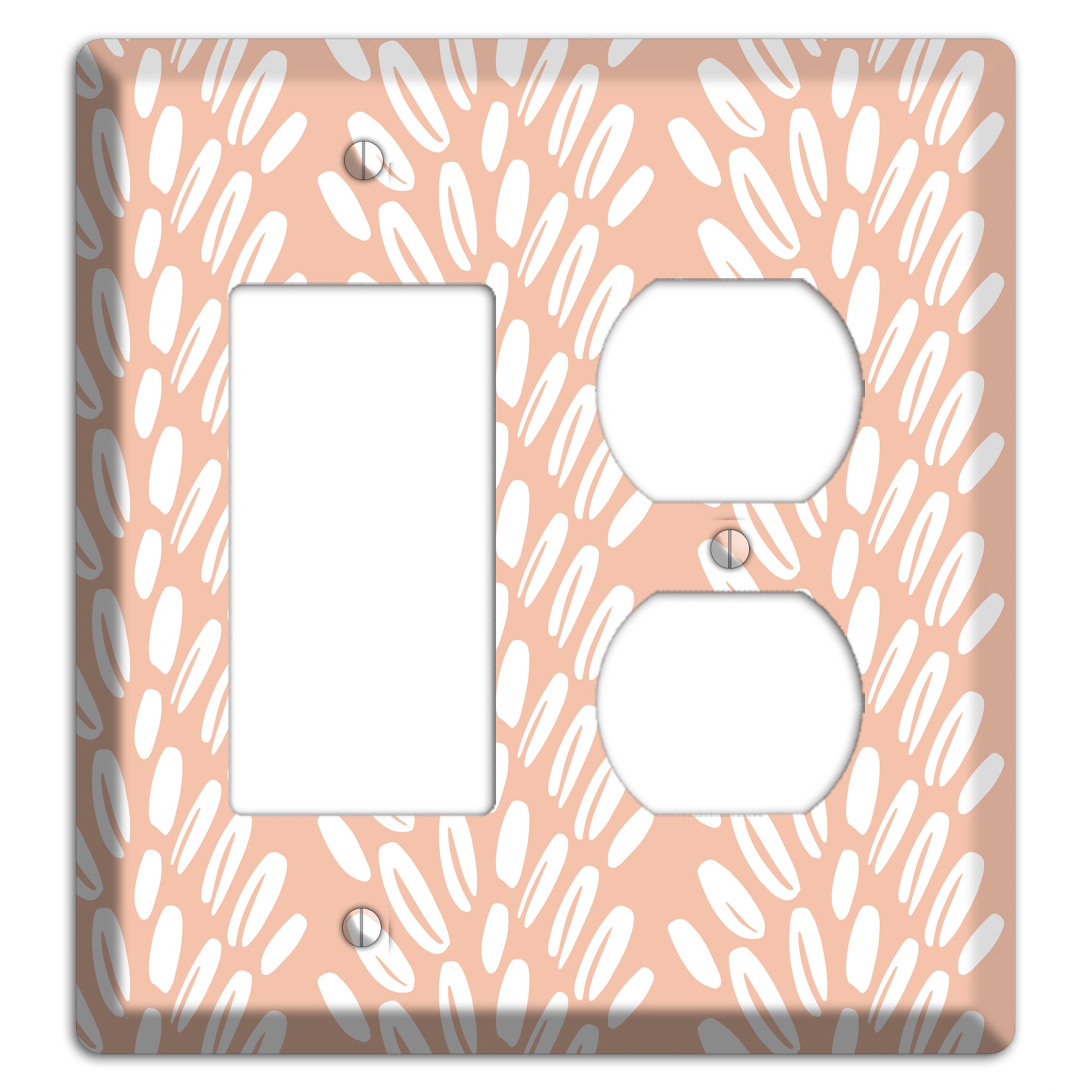 Harvest Plume Rise Rocker / Duplex Wallplate