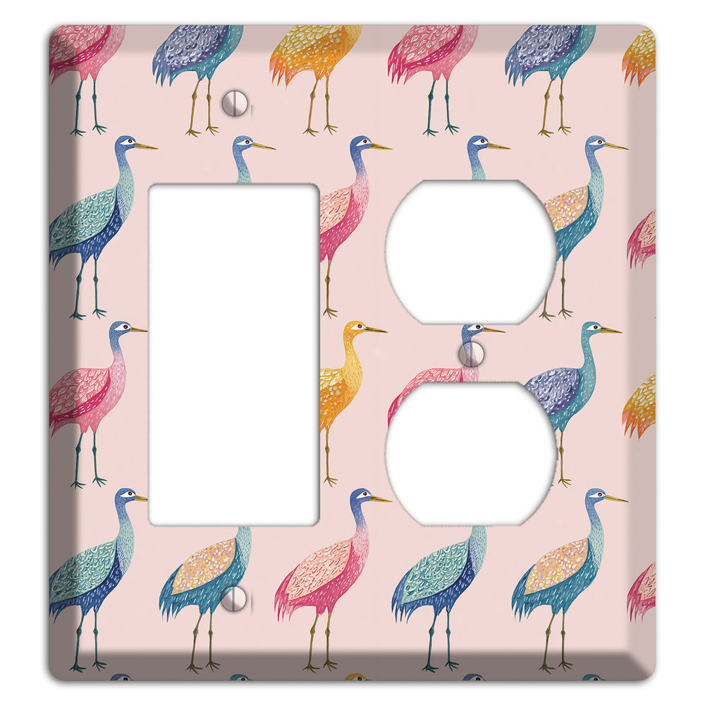 Rainbow Marsh Parade Rocker / Duplex Wallplate
