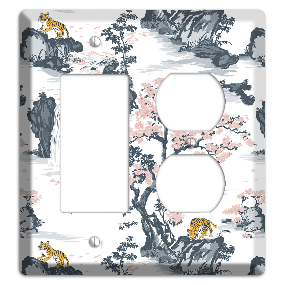 Tiger's Mountain Vigil Rocker / Duplex Wallplate