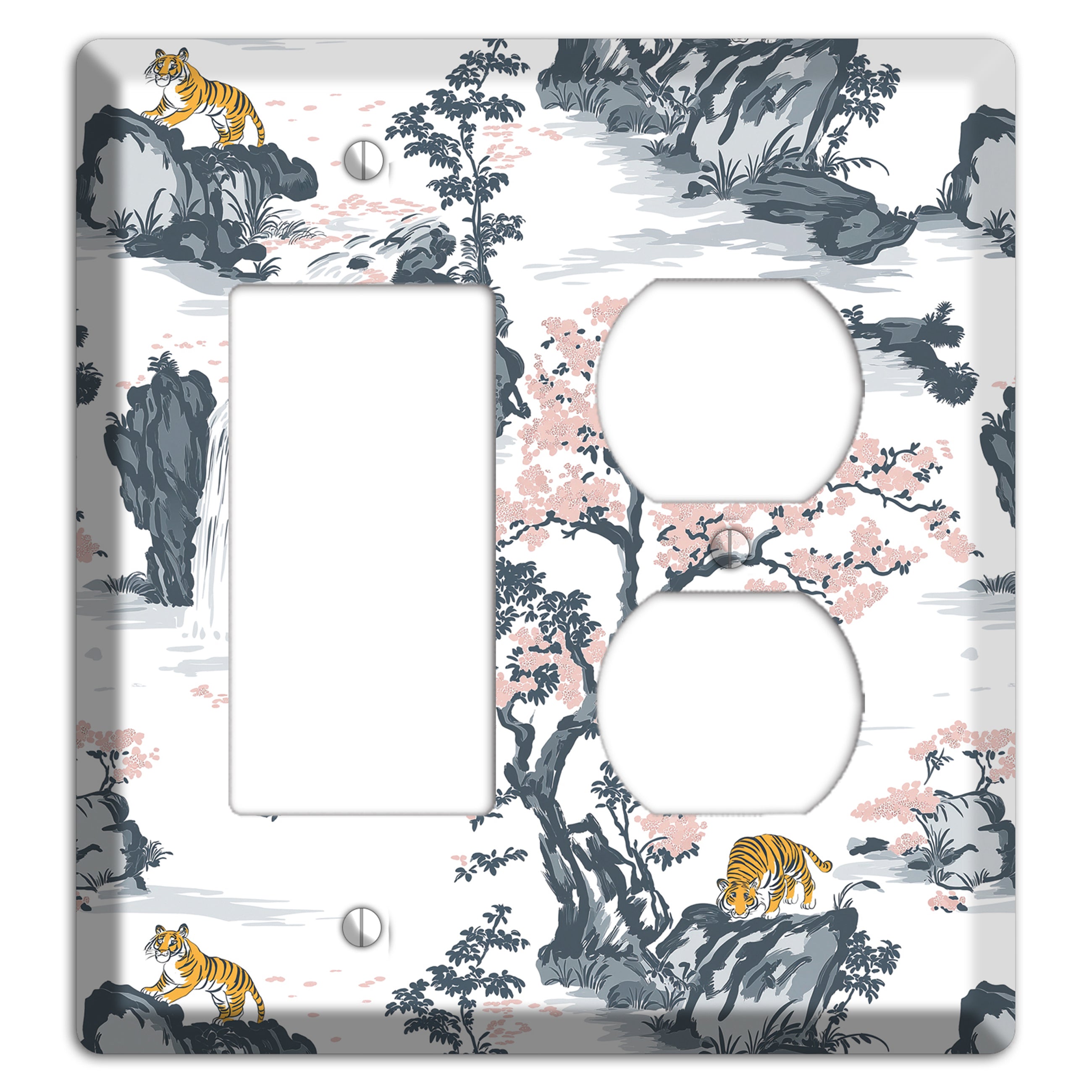 Tiger's Mountain Vigil Rocker / Duplex Wallplate