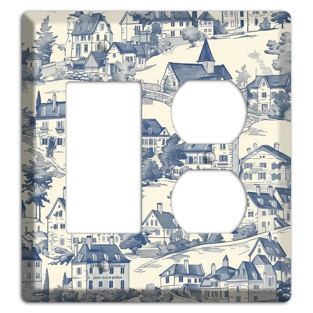 Village Chronicle Rocker / Duplex Wallplate