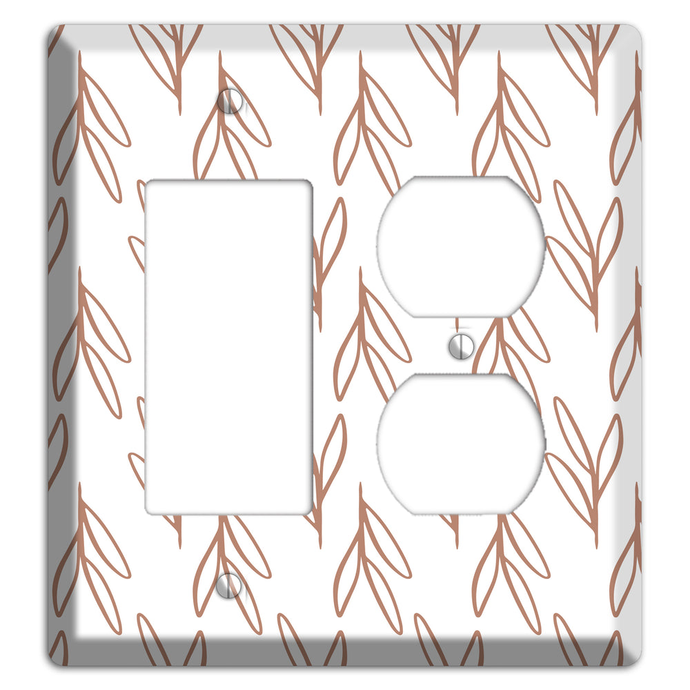 Whisper & Stem Rocker / Duplex Wallplate