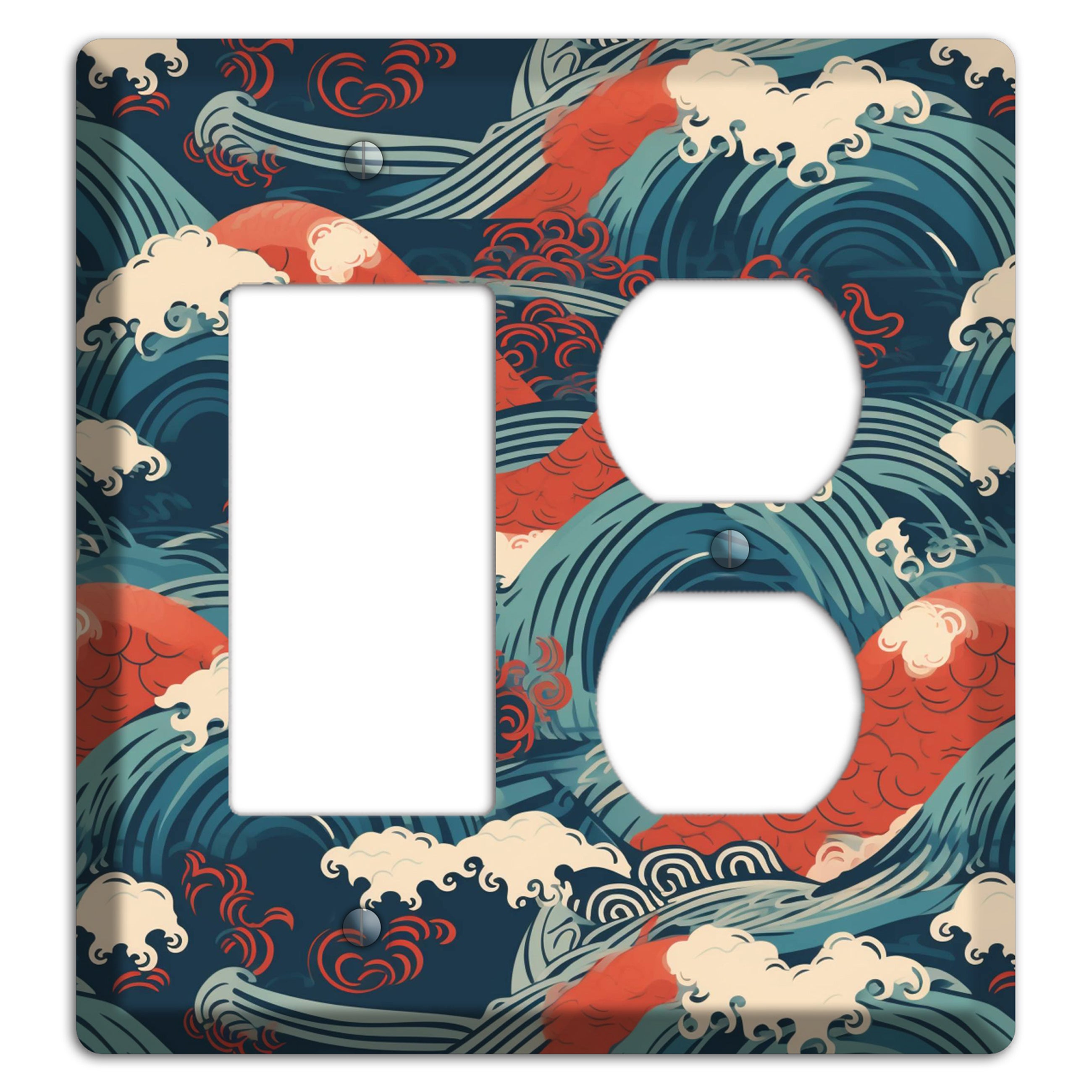 Koi & Tempest Rocker / Duplex Wallplate
