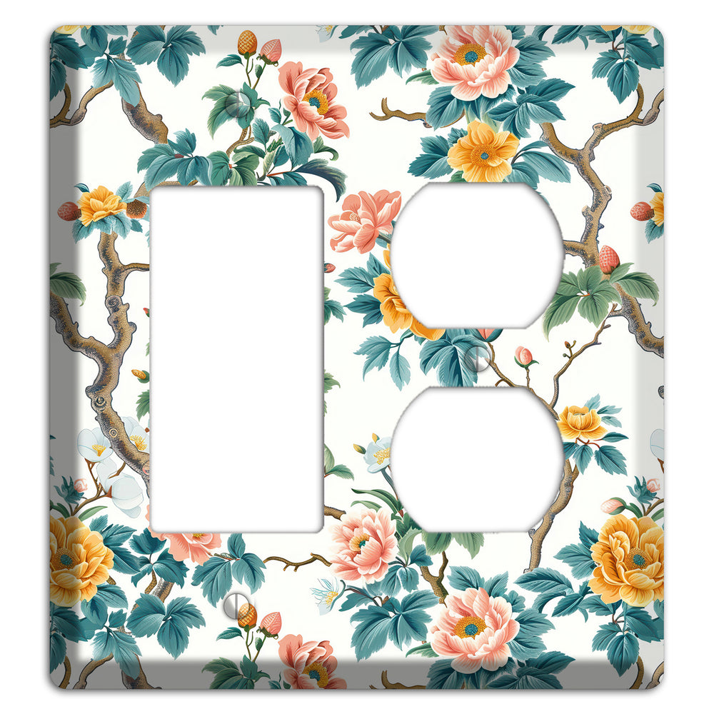 Blossom & Bough Rocker / Duplex Wallplate