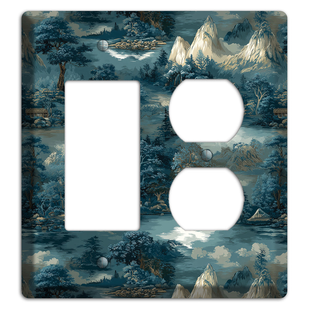 River Mist Refuge Rocker / Duplex Wallplate