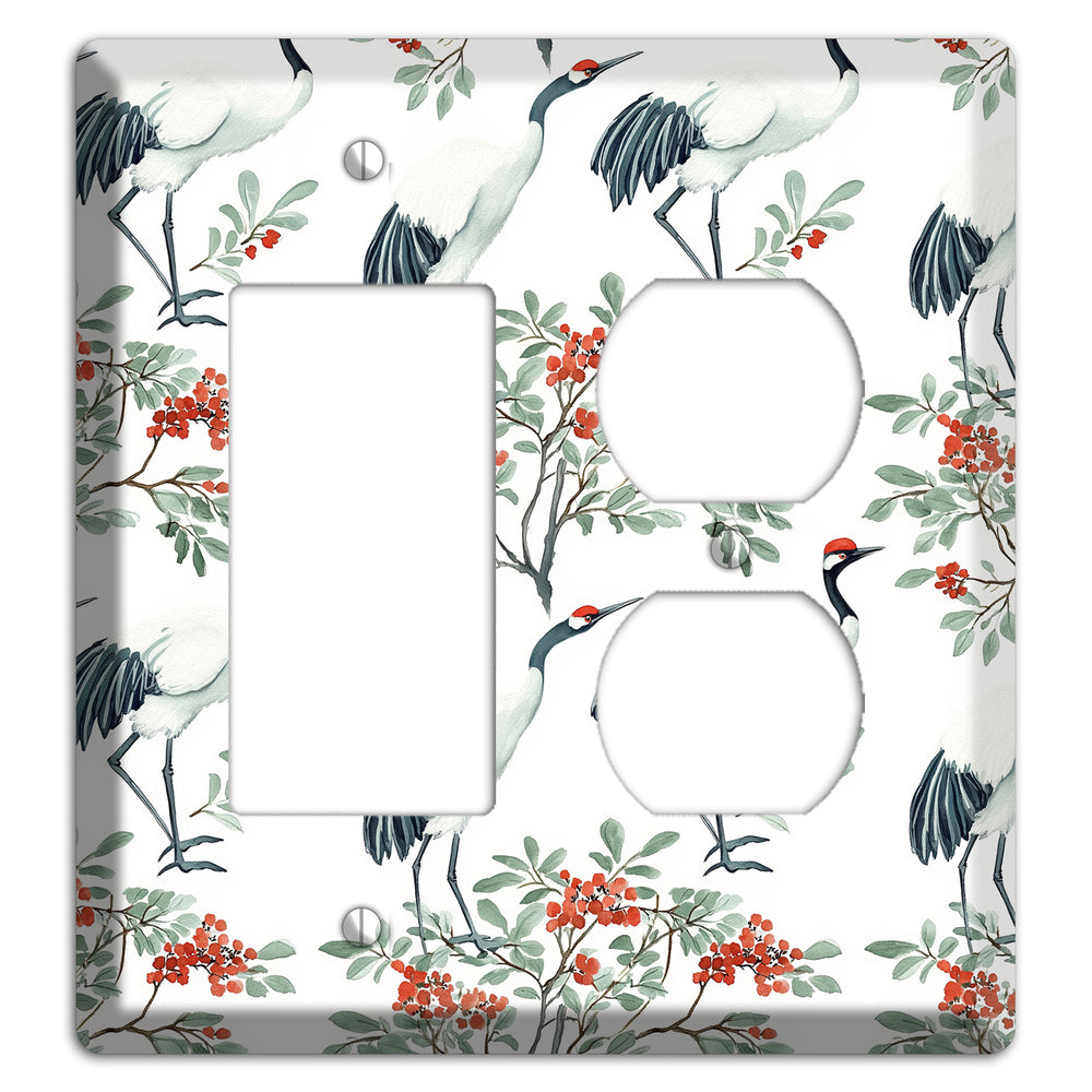 Scarlet Crown Reverie Rocker / Duplex Wallplate