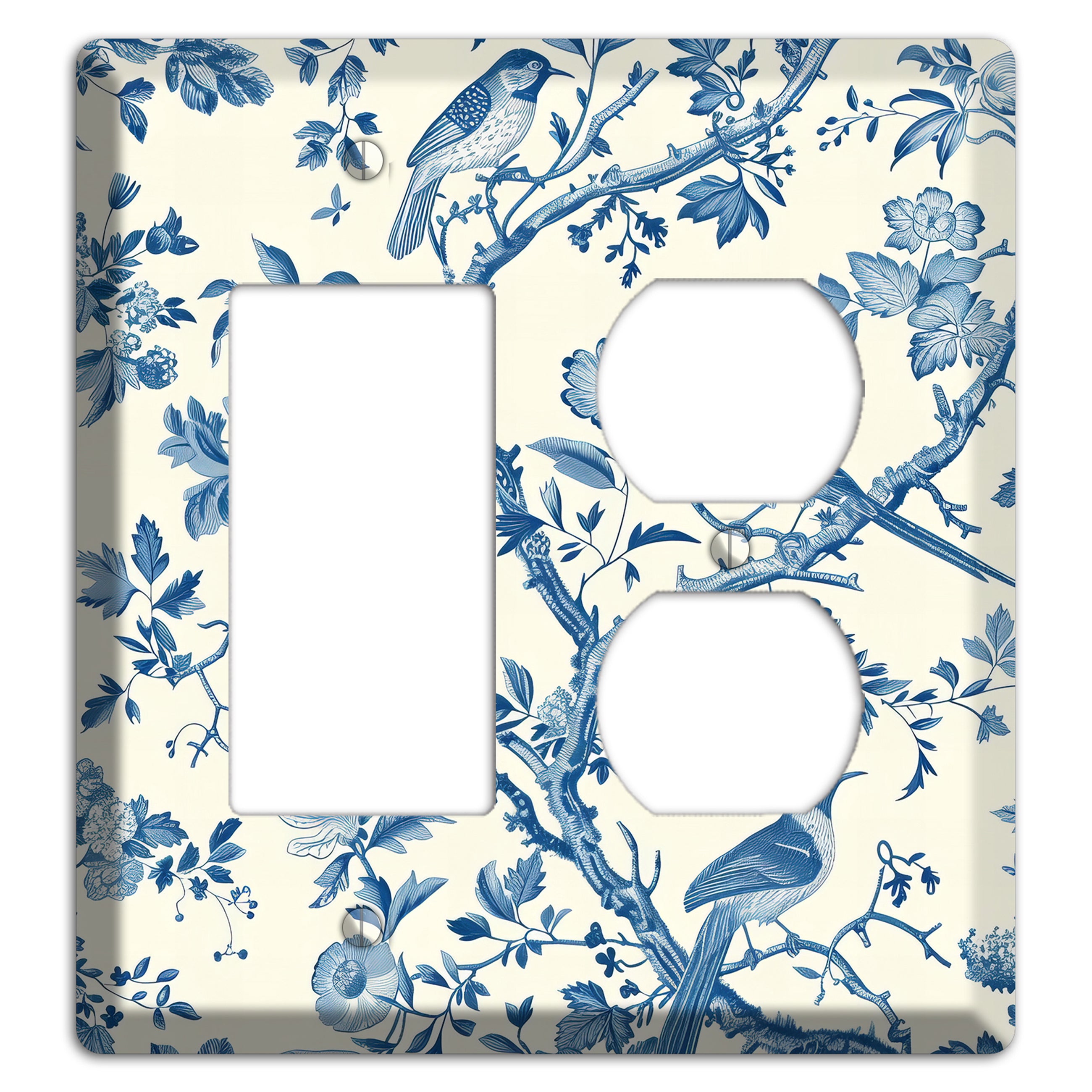 Birdsong & Branch Rocker / Duplex Wallplate