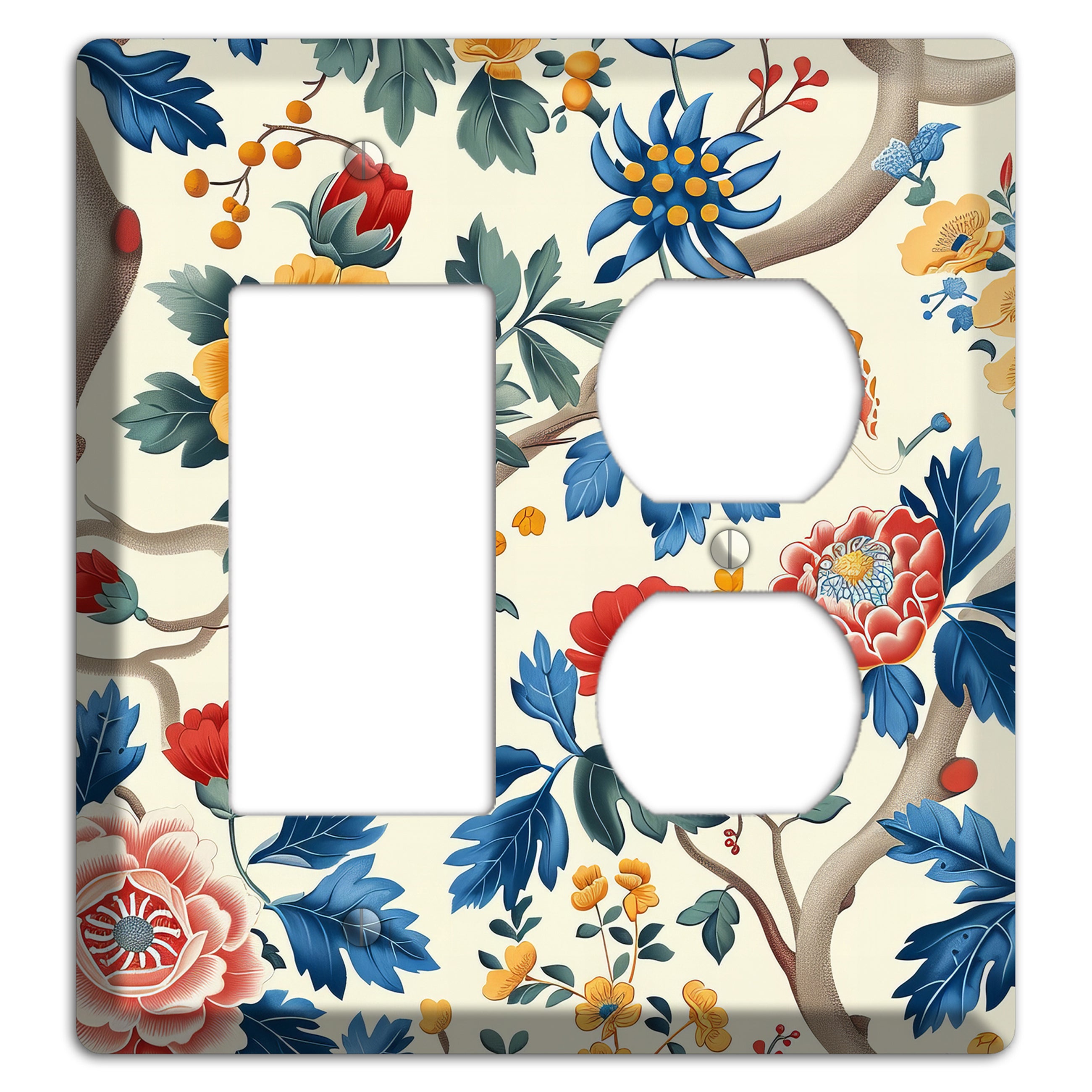 Tangled Bower Fête Rocker / Duplex Wallplate