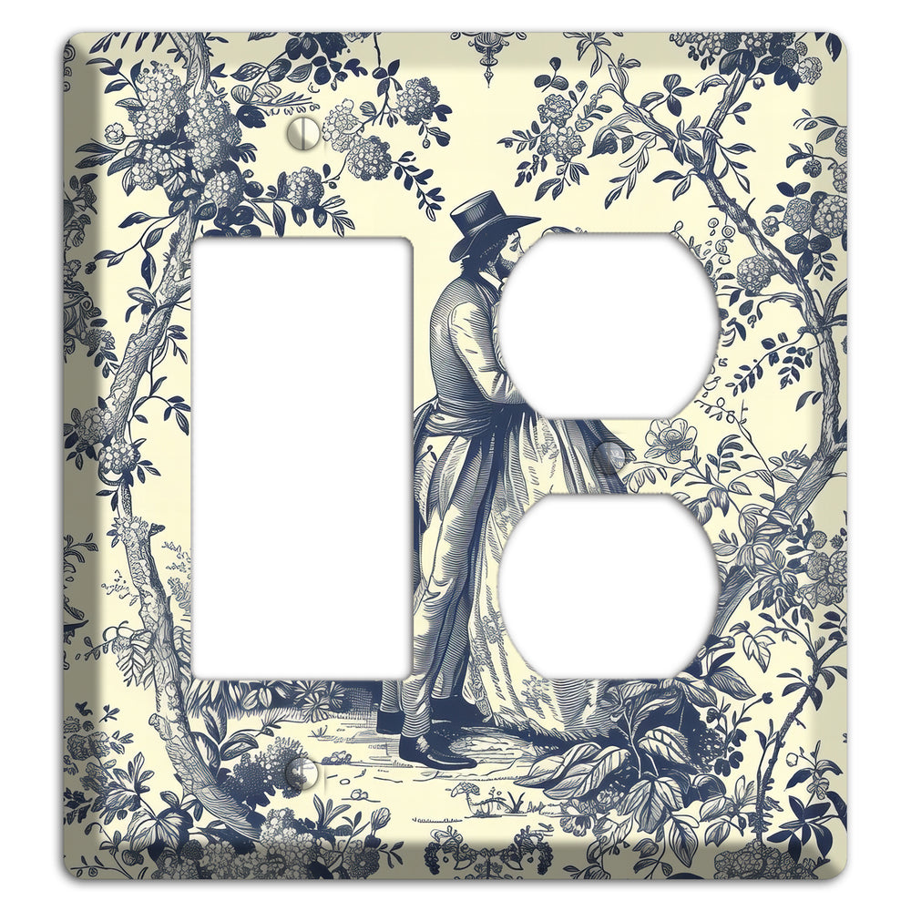 Garden Tryst Rocker / Duplex Wallplate