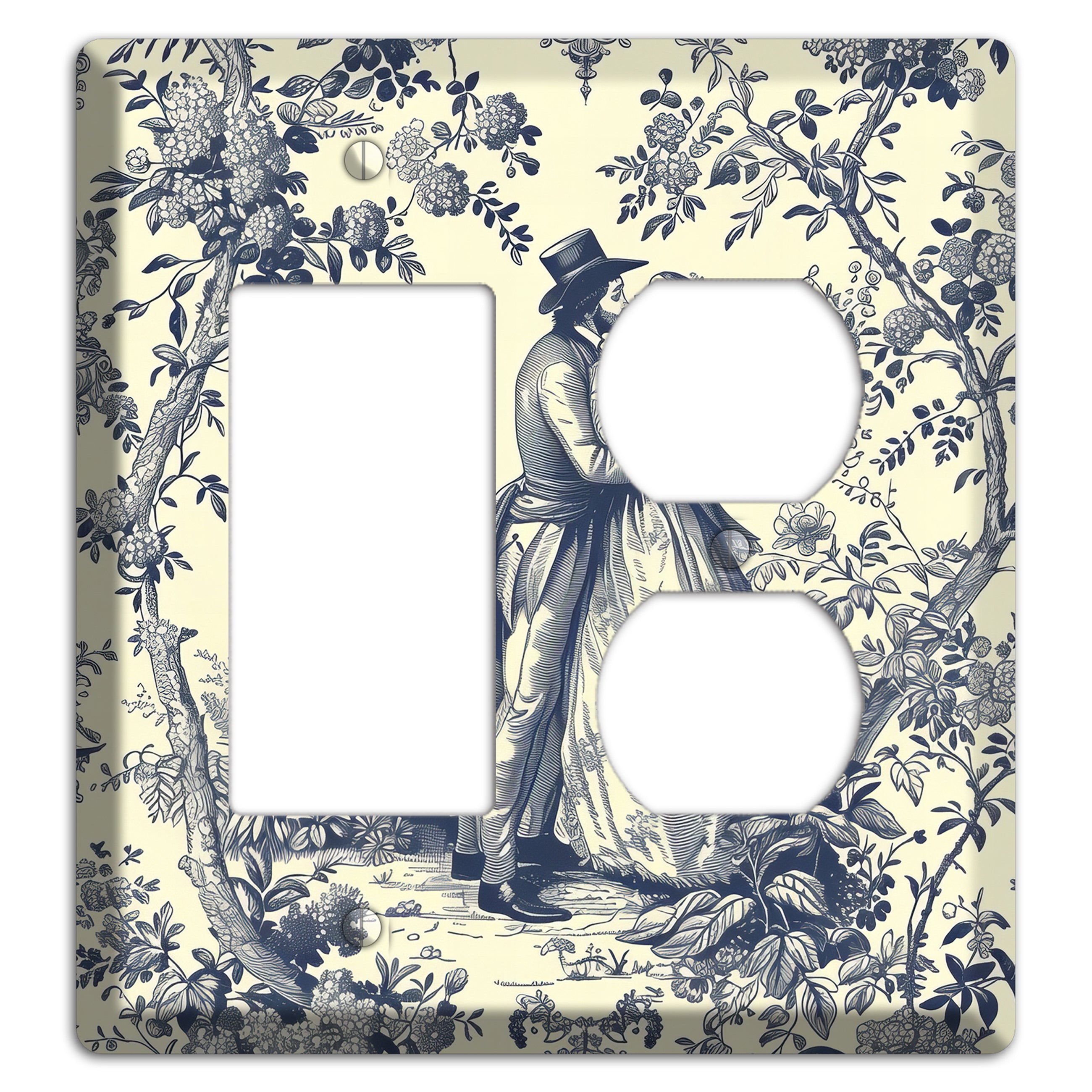 Garden Tryst Rocker / Duplex Wallplate