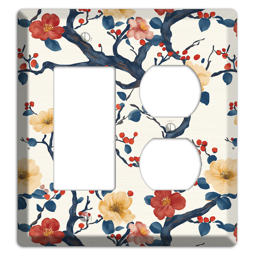 Berry Branch Reverie Rocker / Duplex Wallplate