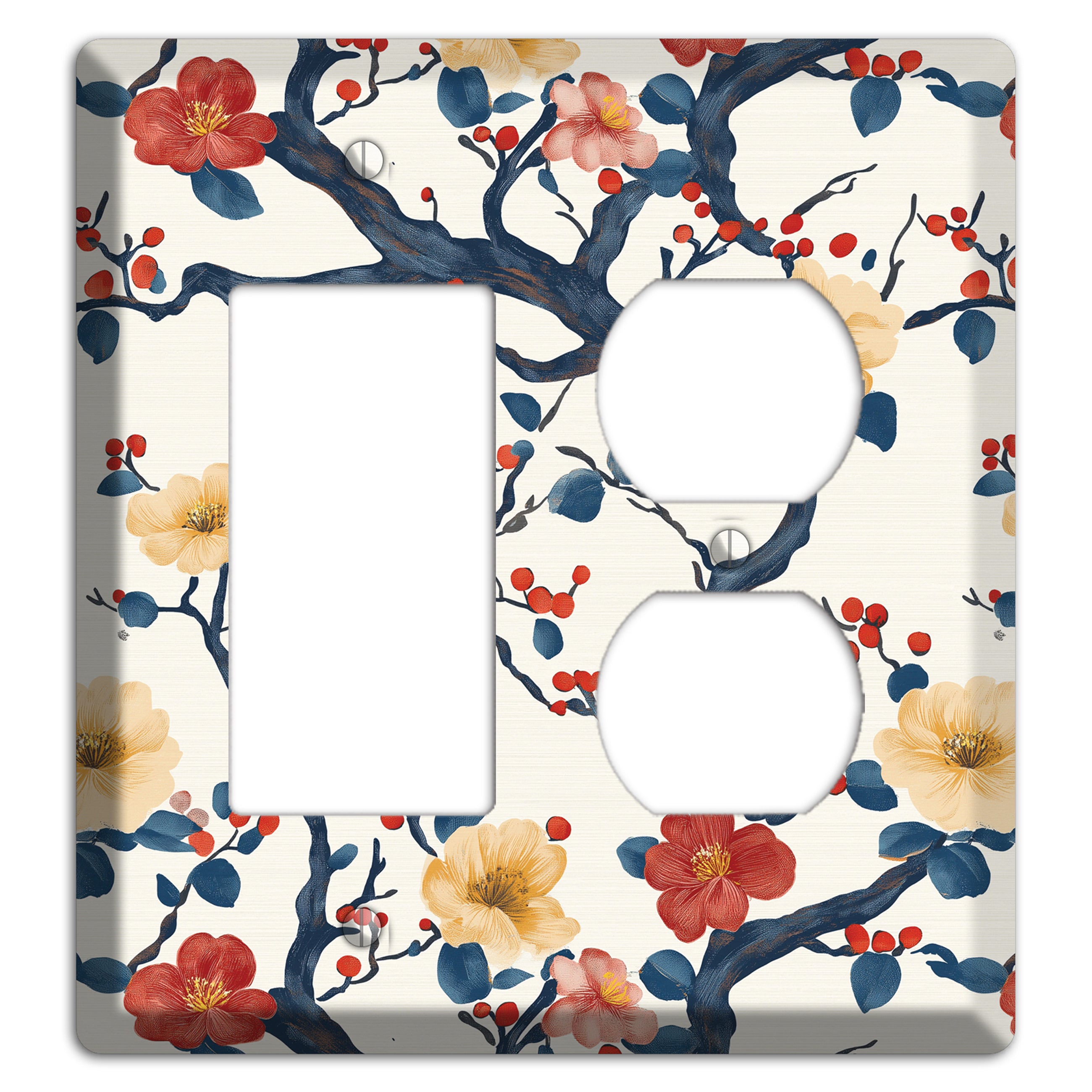 Berry Branch Reverie Rocker / Duplex Wallplate
