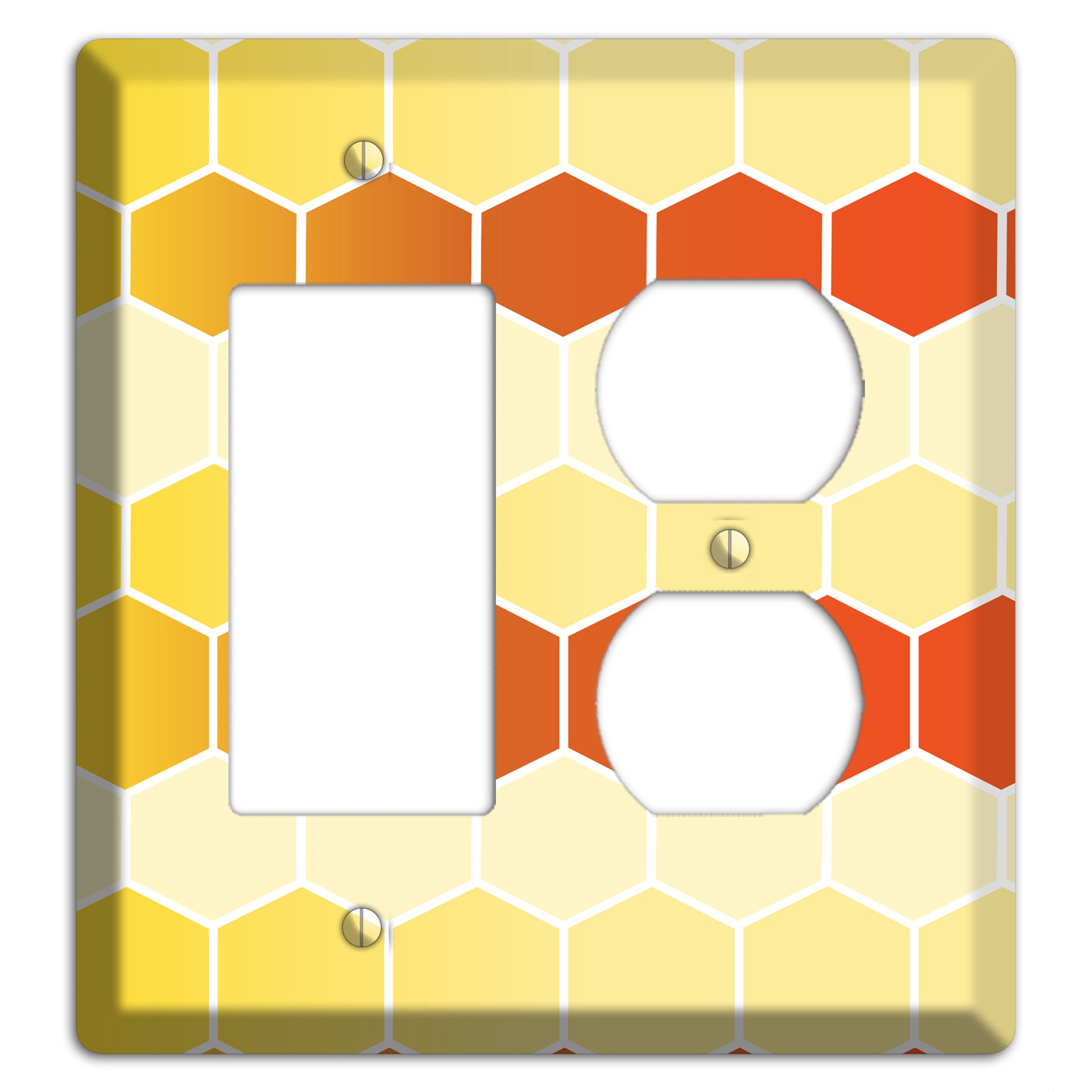 Amber Cell Drift Rocker / Duplex Wallplate