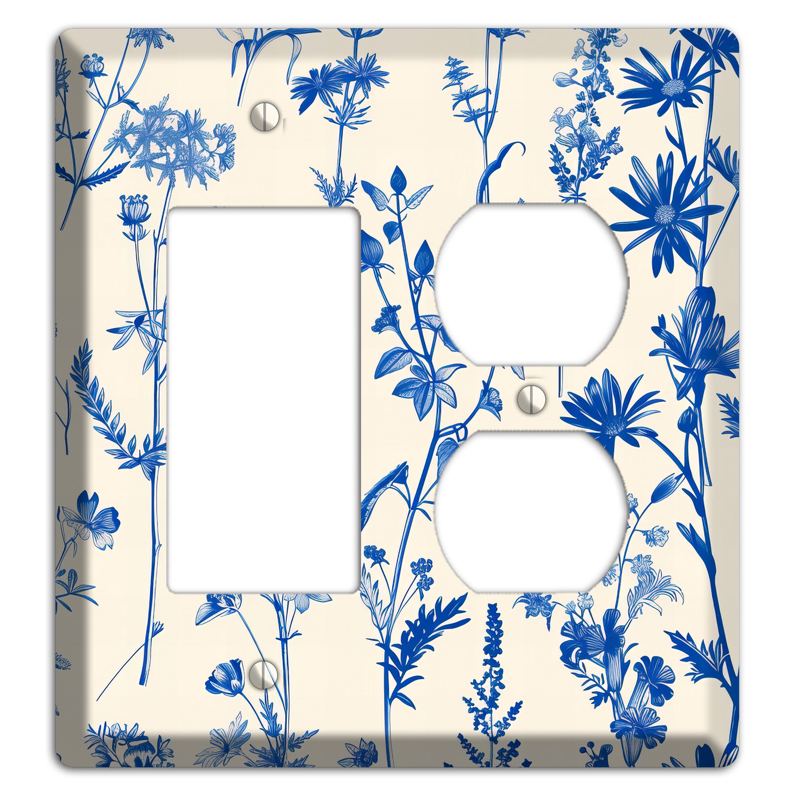 Meadow in Ink Rocker / Duplex Wallplate